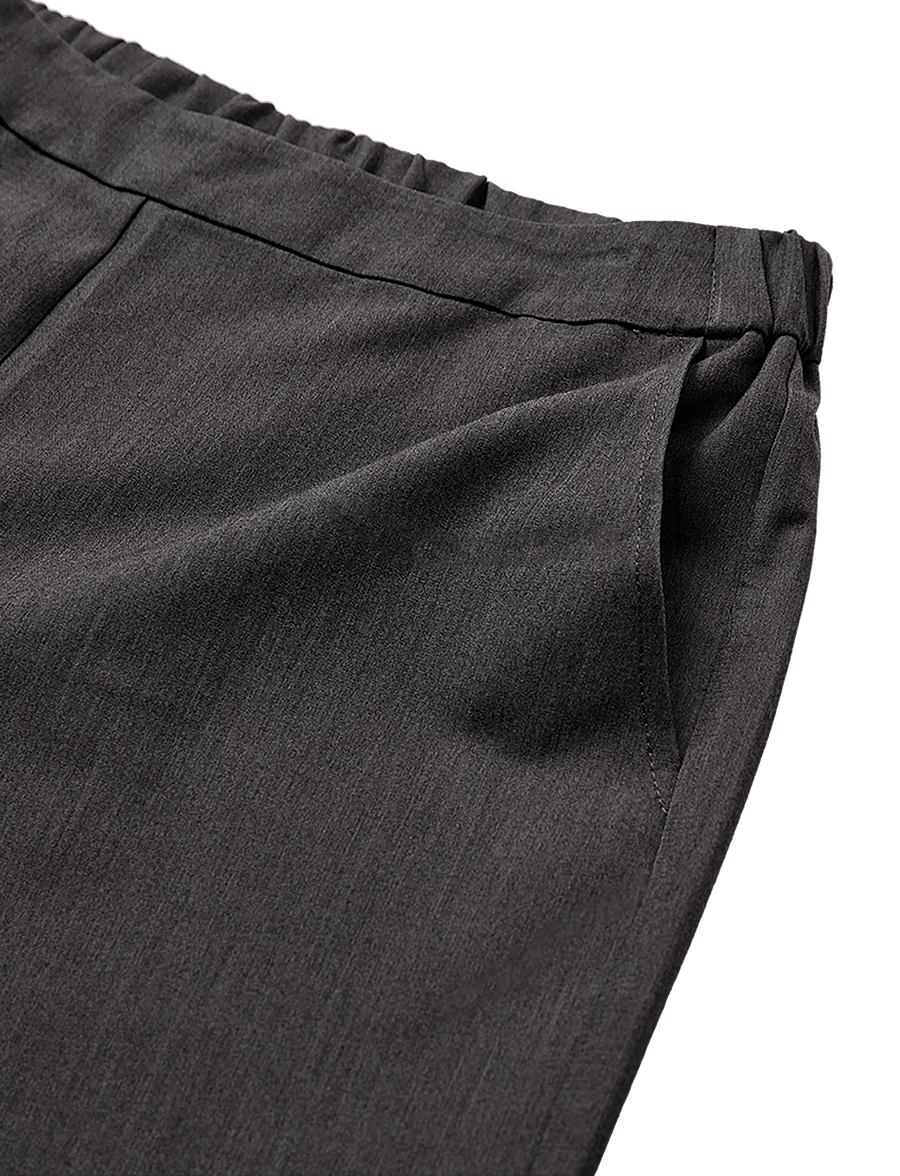 FREE/QUENT - FQVIKA-PANTS - sirged püksid - dark grey melange - 3
