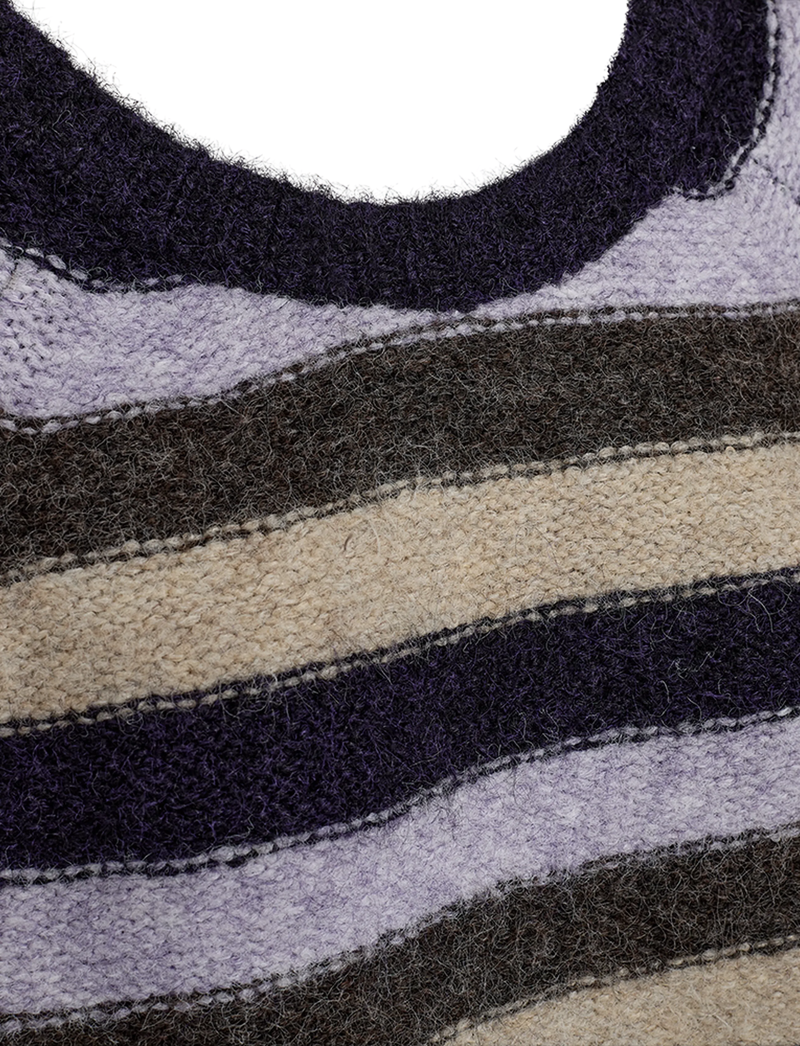 FREE/QUENT - FQGRSLULU-PULLOVER - jumpers - nightshade mel w. iris mel - 4