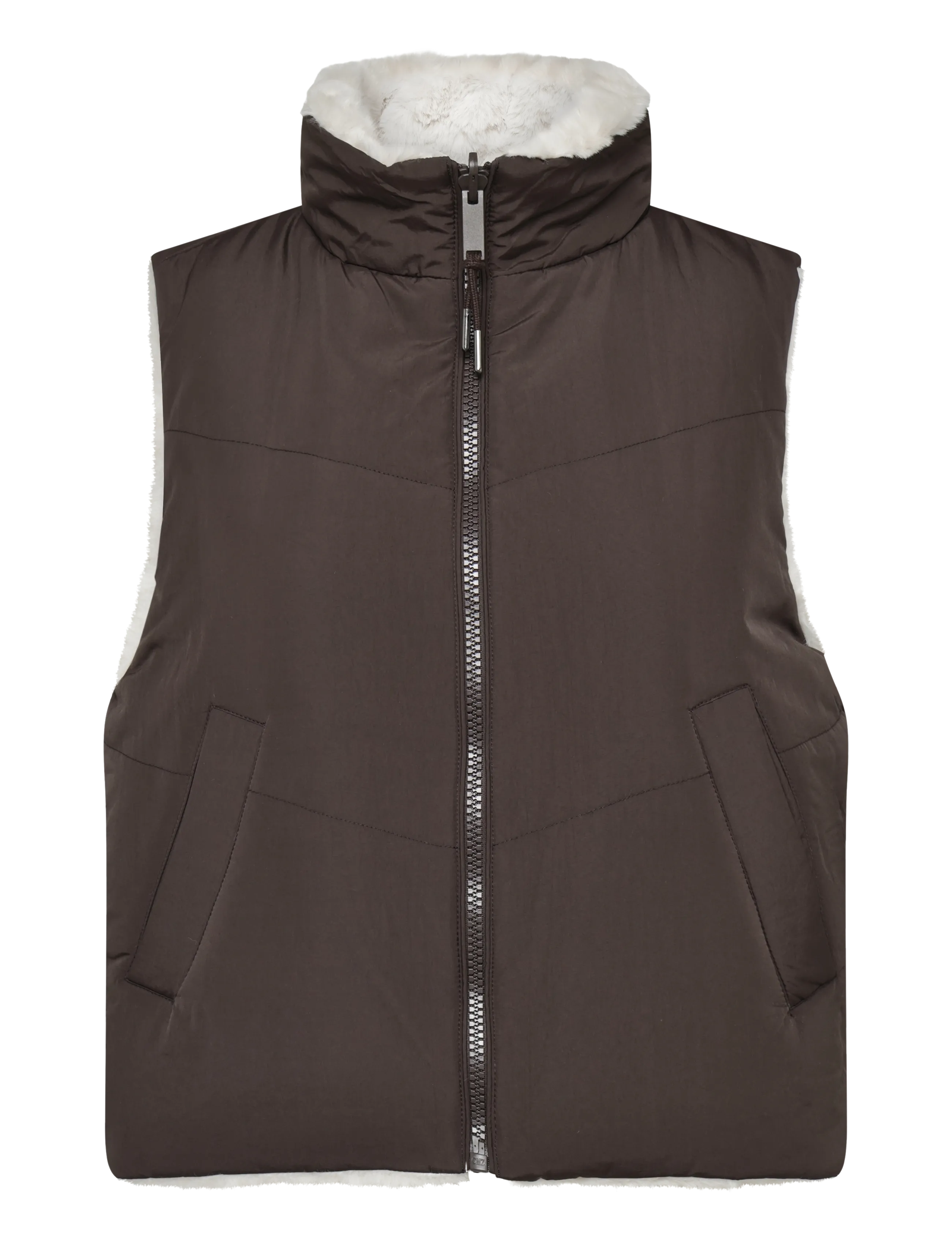 FREE/QUENT - FQRAVI-WAISTCOAT - fleece- und teddy-westen - mole w. moonbeam - 1