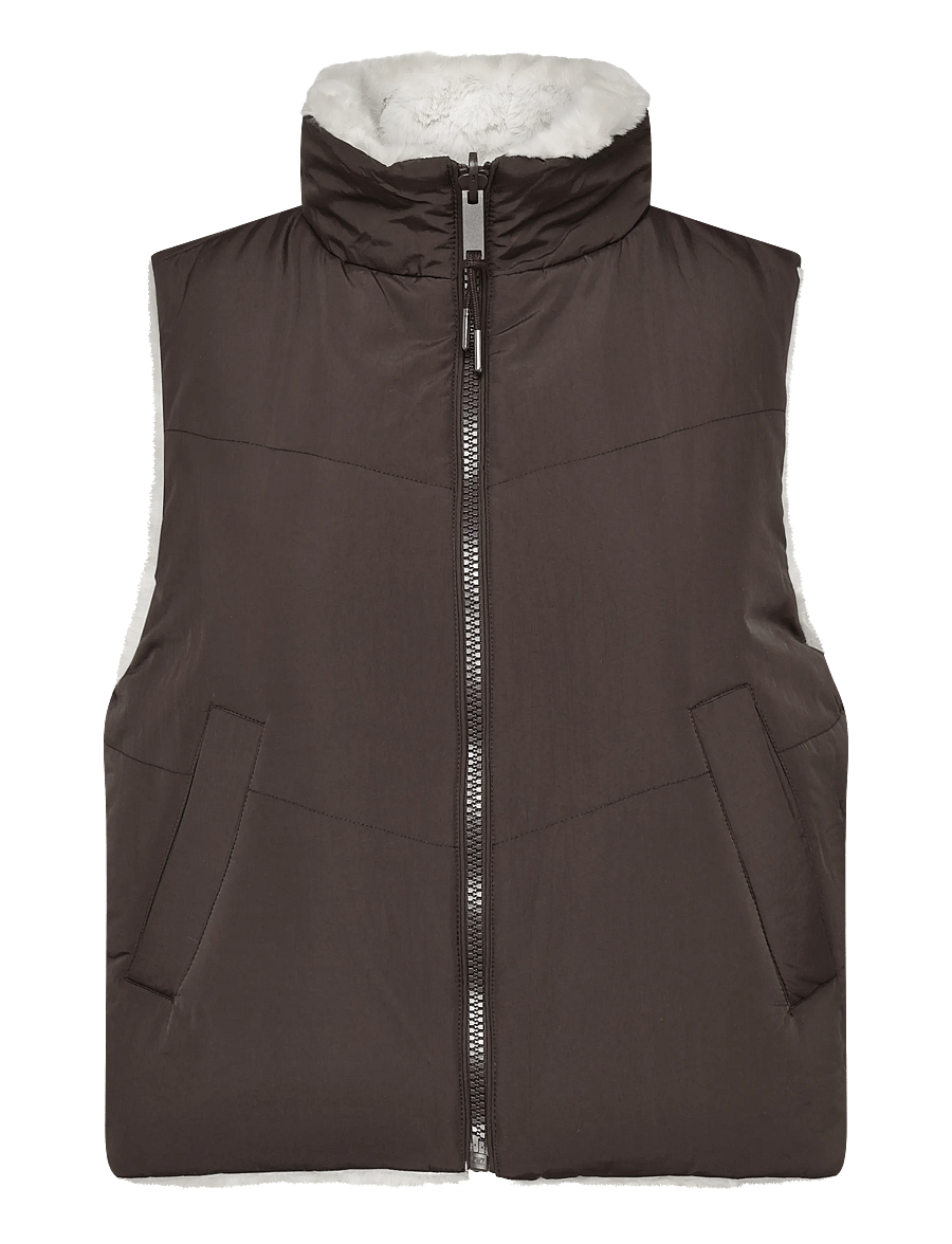 FREE/QUENT - FQRAVI-WAISTCOAT - fleece- und teddy-westen - mole w. moonbeam - 1