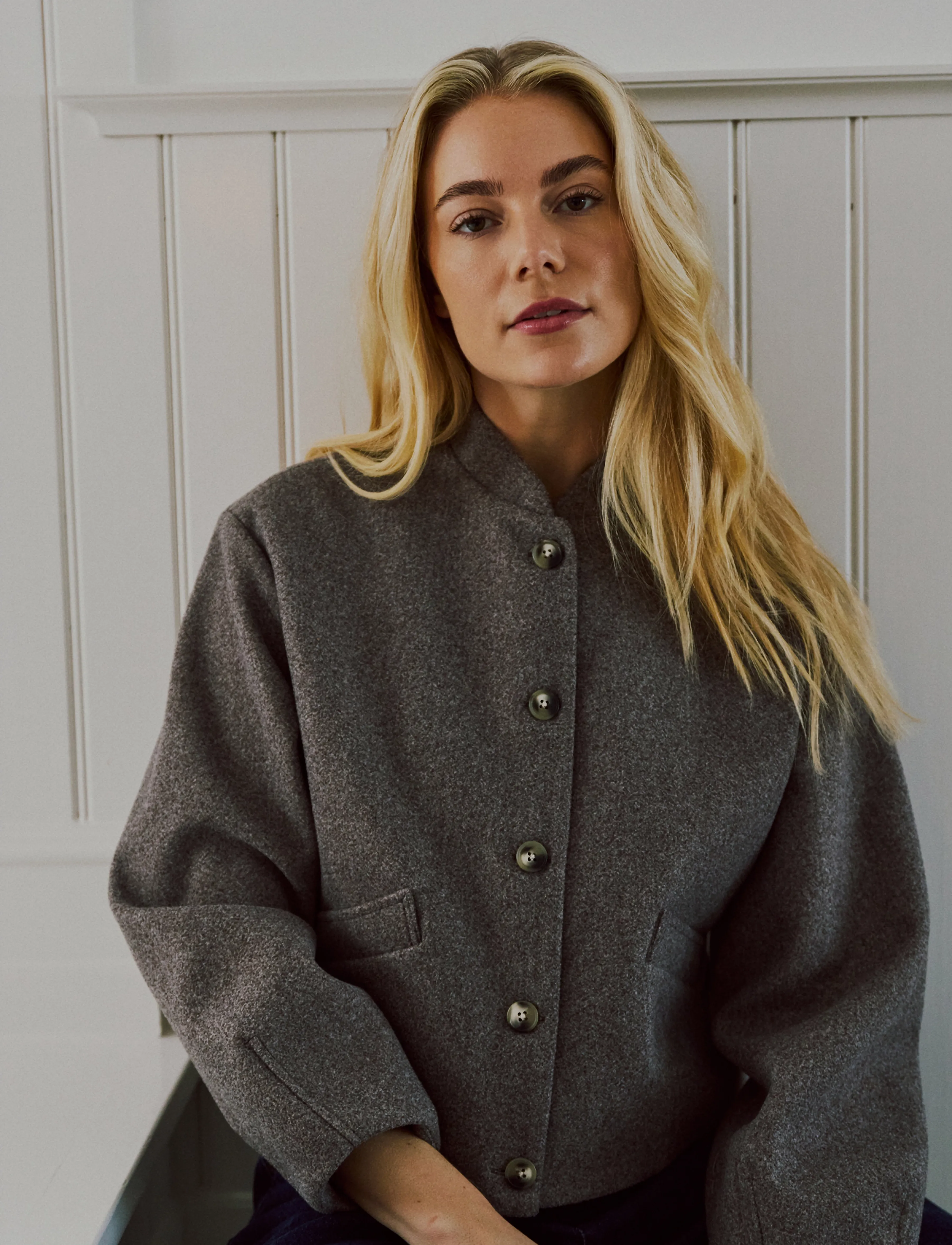 FREE/QUENT - FQESYANNA-JACKET - morel melange - 4