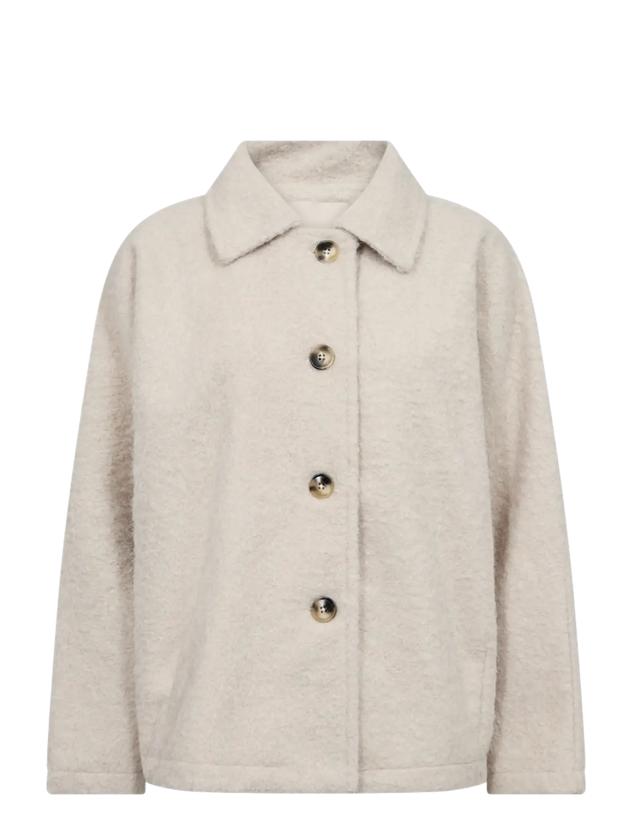 FREE/QUENT FQSOFTLY-CAPE - FREE|QUENT - MOONBEAM MELANGE / cream