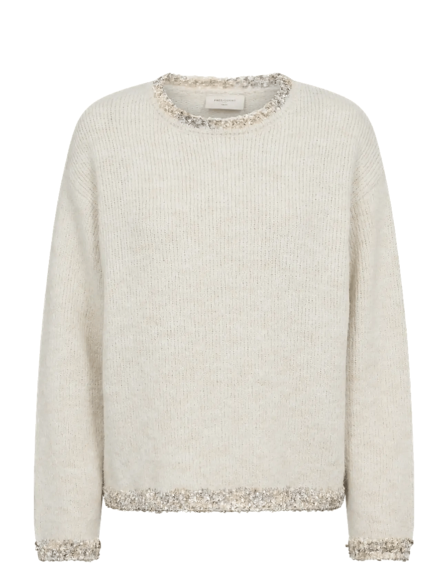 FREE/QUENT - FQFRIDA-PULLOVER - moonbeam mel w. moonbeam mel - 1