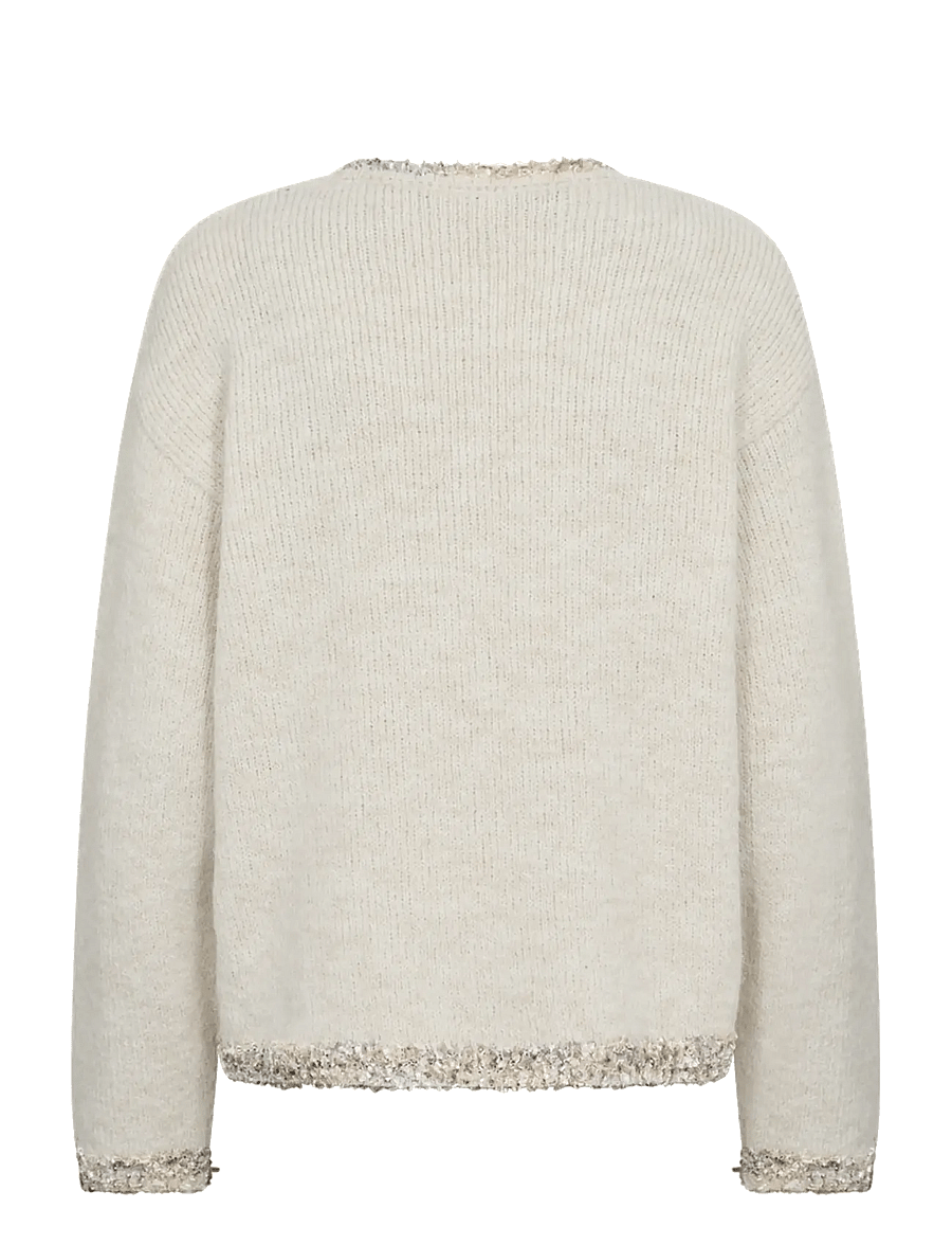 FREE/QUENT - FQFRIDA-PULLOVER - moonbeam mel w. moonbeam mel - 2