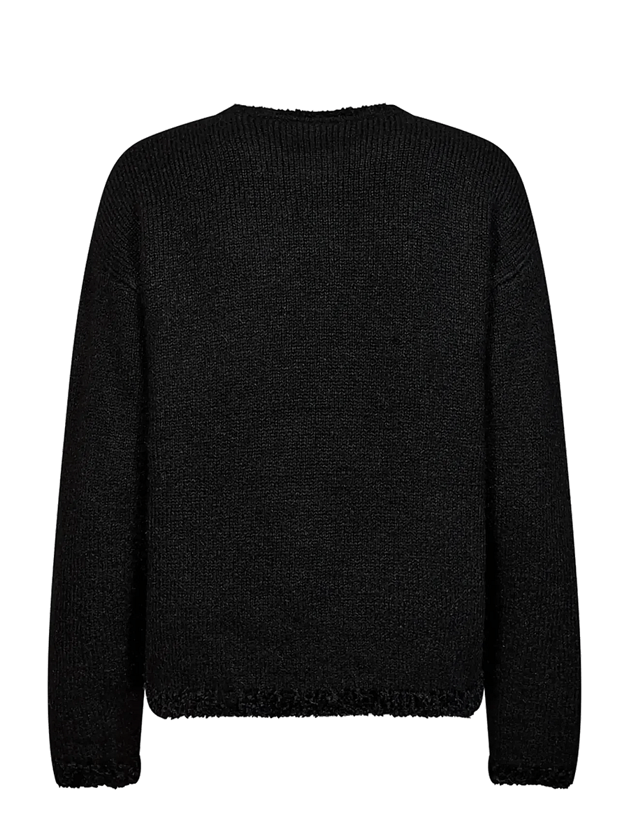 FREE/QUENT - FQFRIDA-PULLOVER - pullover - black w. black - 1