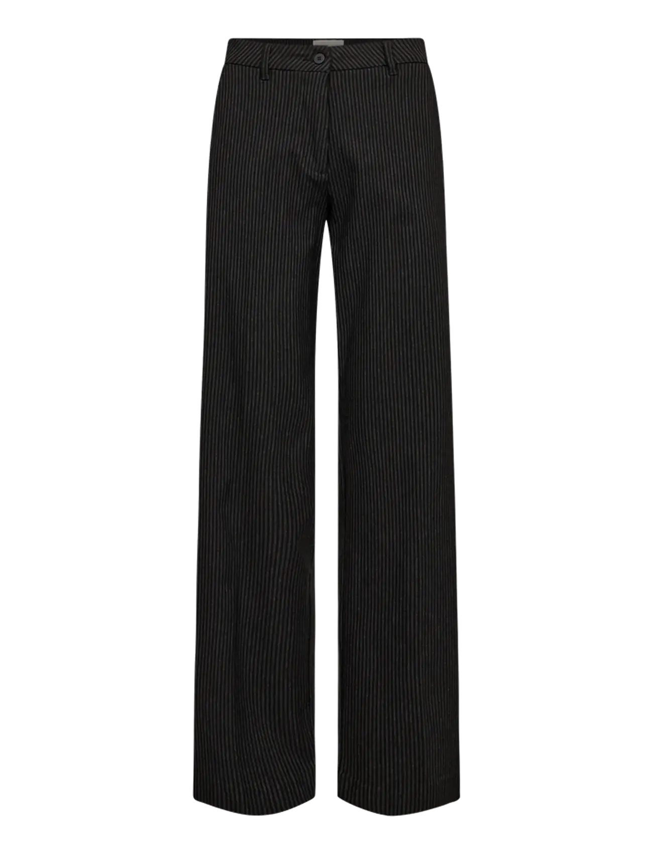 FREE/QUENT - FQREX-PANTS - black w. medium grey mel. - 0
