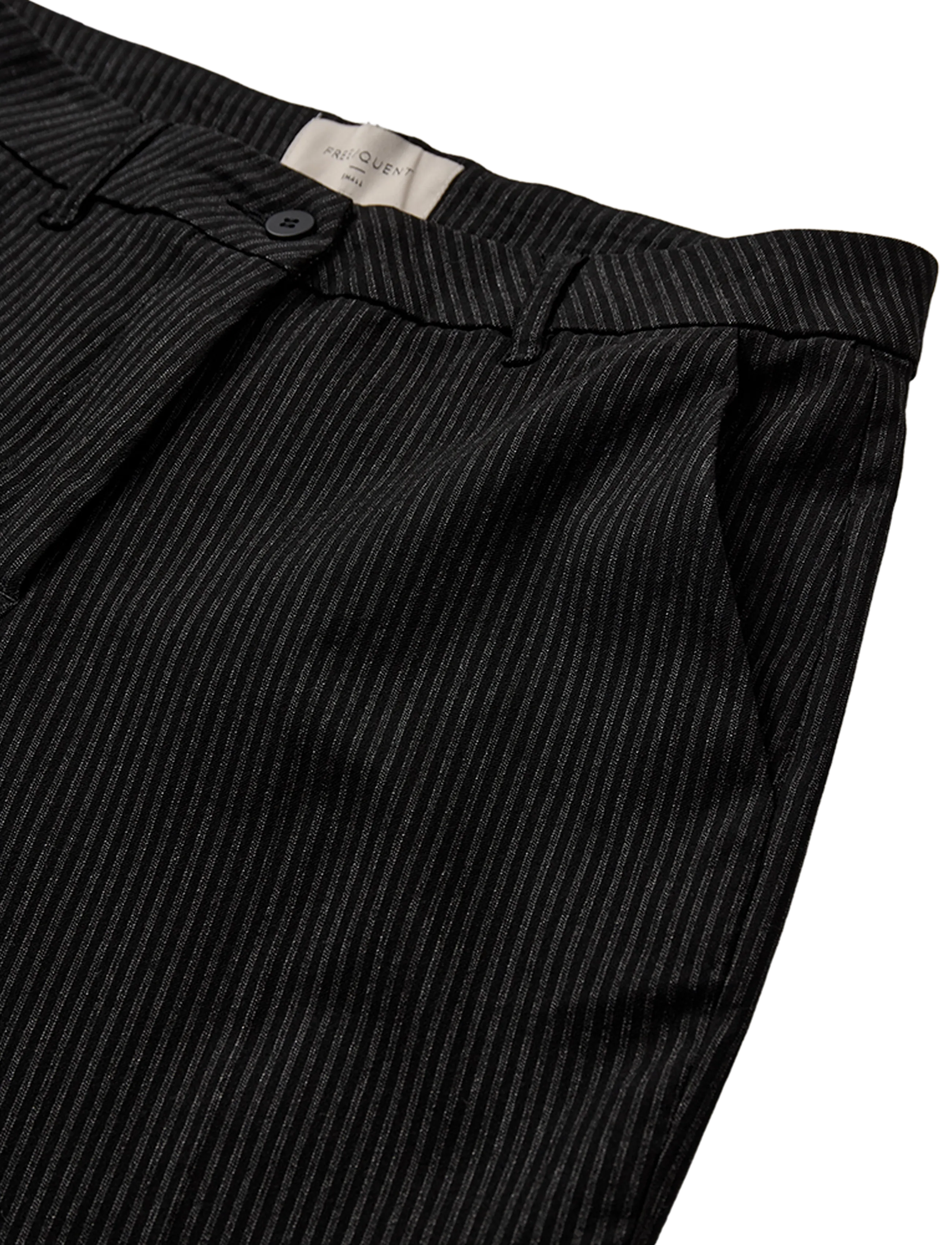 FREE/QUENT - FQREX-PANTS - black w. medium grey mel. - 2