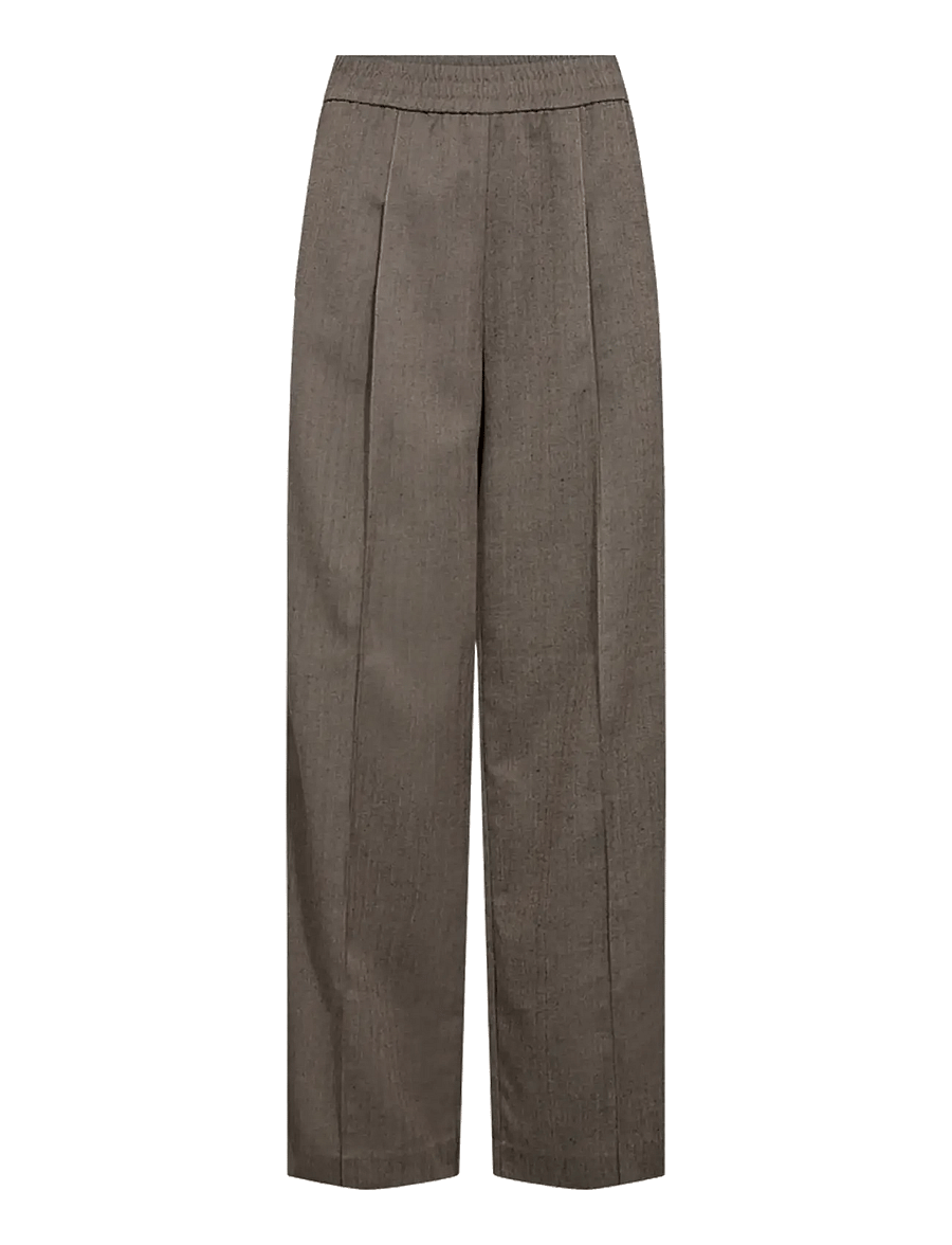 FREE/QUENT - FQSOFY-PANTS - sirged püksid - mole w. desert taupe - 1