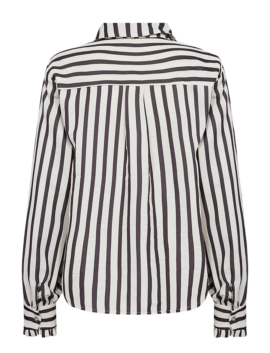 FREE/QUENT - FQNOTO-SHIRT - pikkade varrukatega särgid - star off-white w. nightshade - 1