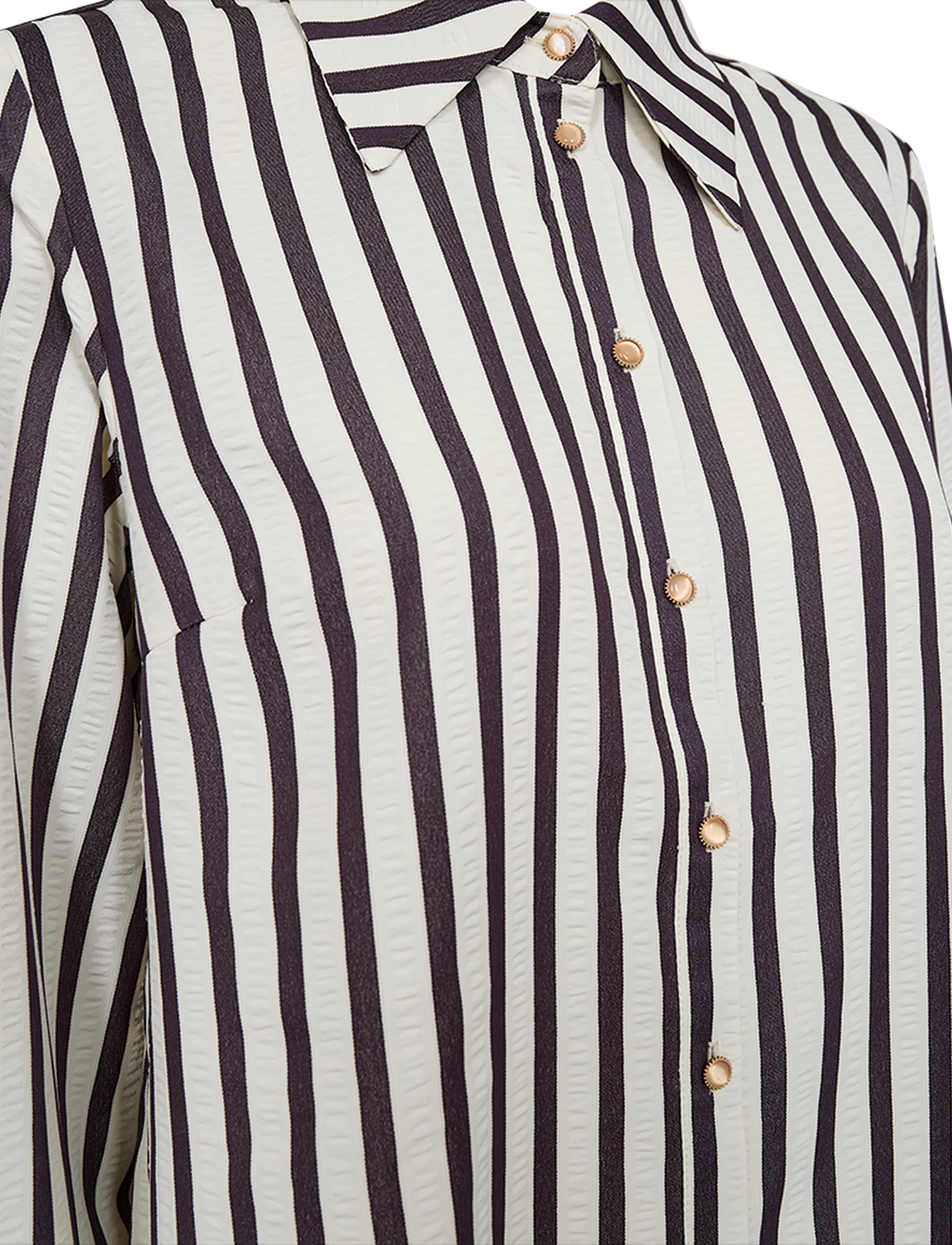 FREE/QUENT - FQNOTO-SHIRT - pikkade varrukatega särgid - star off-white w. nightshade - 2
