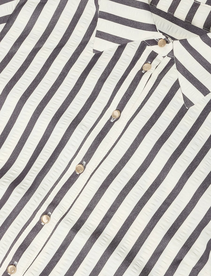 FREE/QUENT - FQNOTO-SHIRT - langærmede skjorter - star off-white w. nightshade - 2