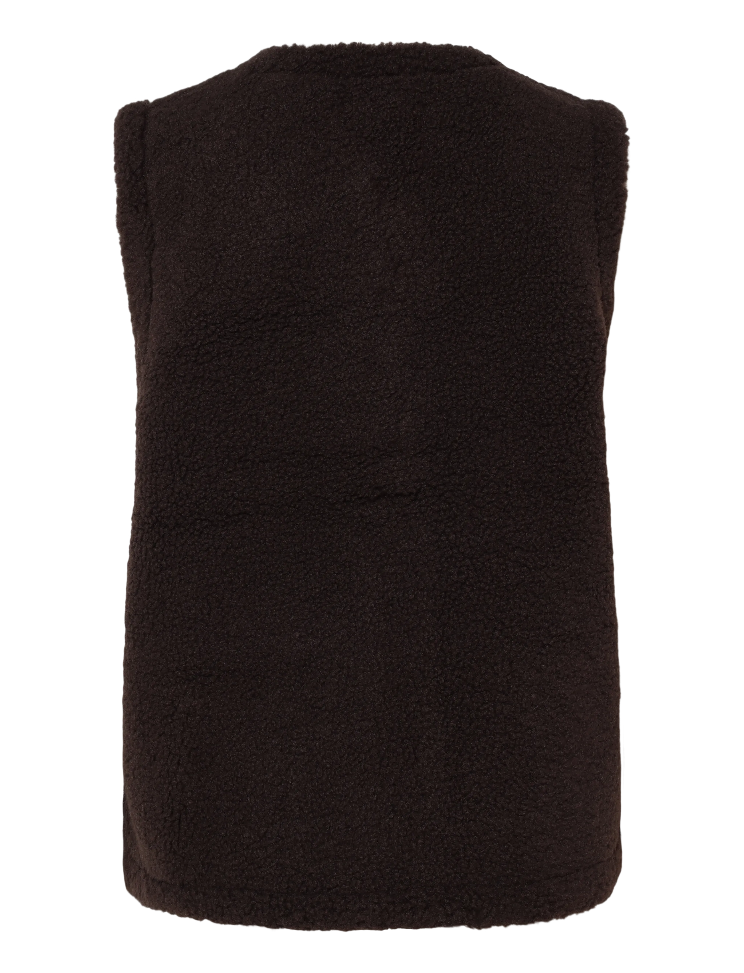 FREE/QUENT - FQEDDY-WAISTCOAT - fleece- och teddyvästar - mole - 1