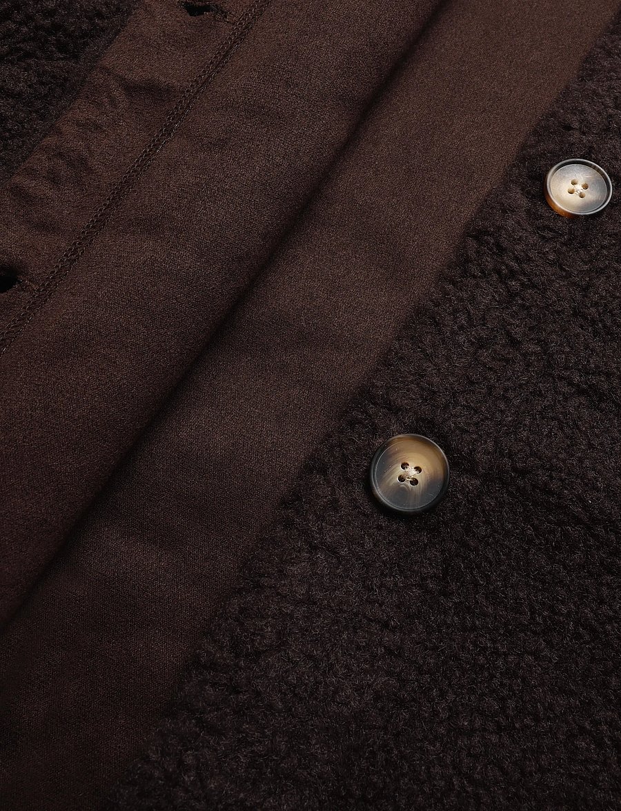 FREE/QUENT - FQEDDY-WAISTCOAT - fleece- och teddyvästar - mole - 3
