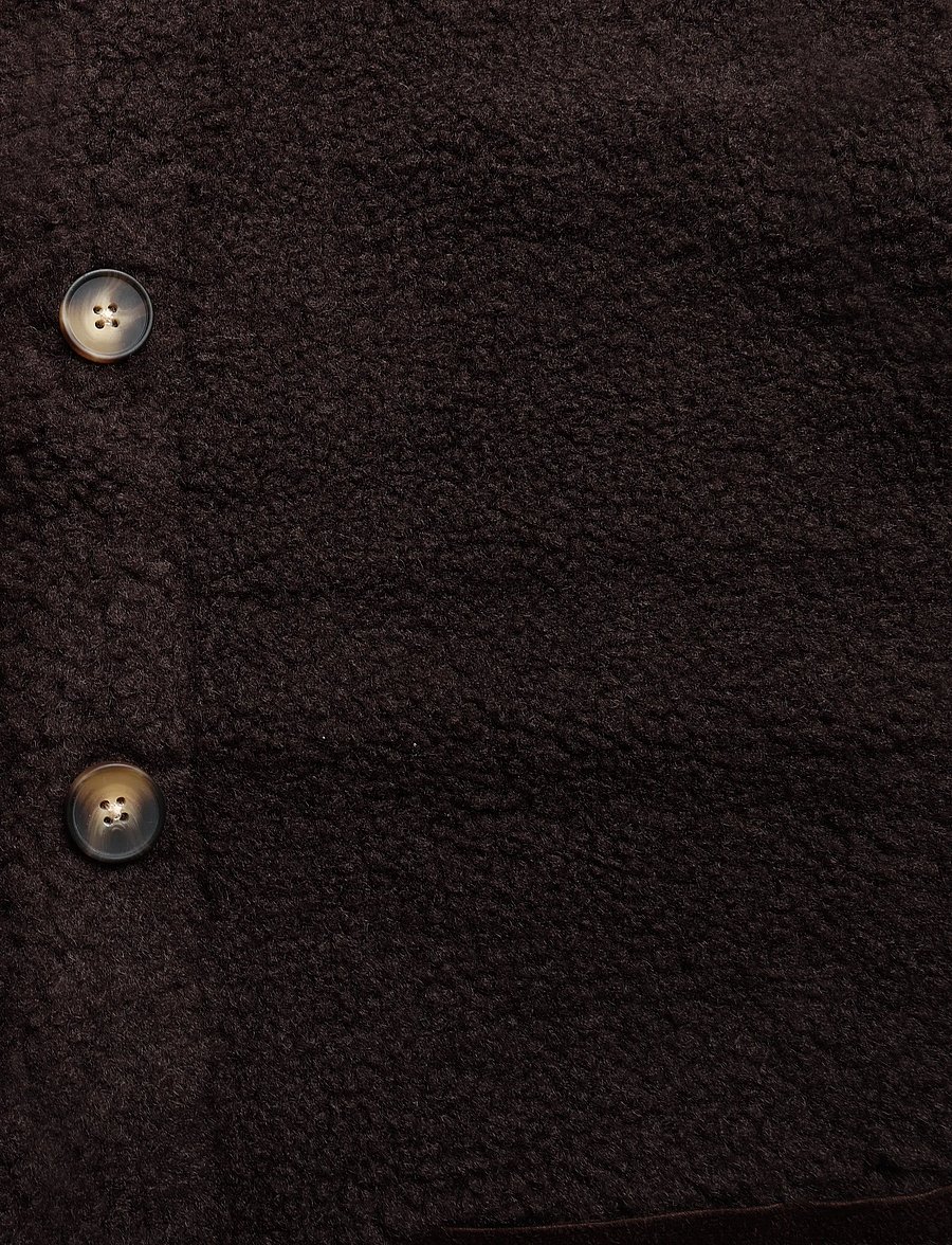 FREE/QUENT - FQEDDY-WAISTCOAT - fleece- och teddyvästar - mole - 4