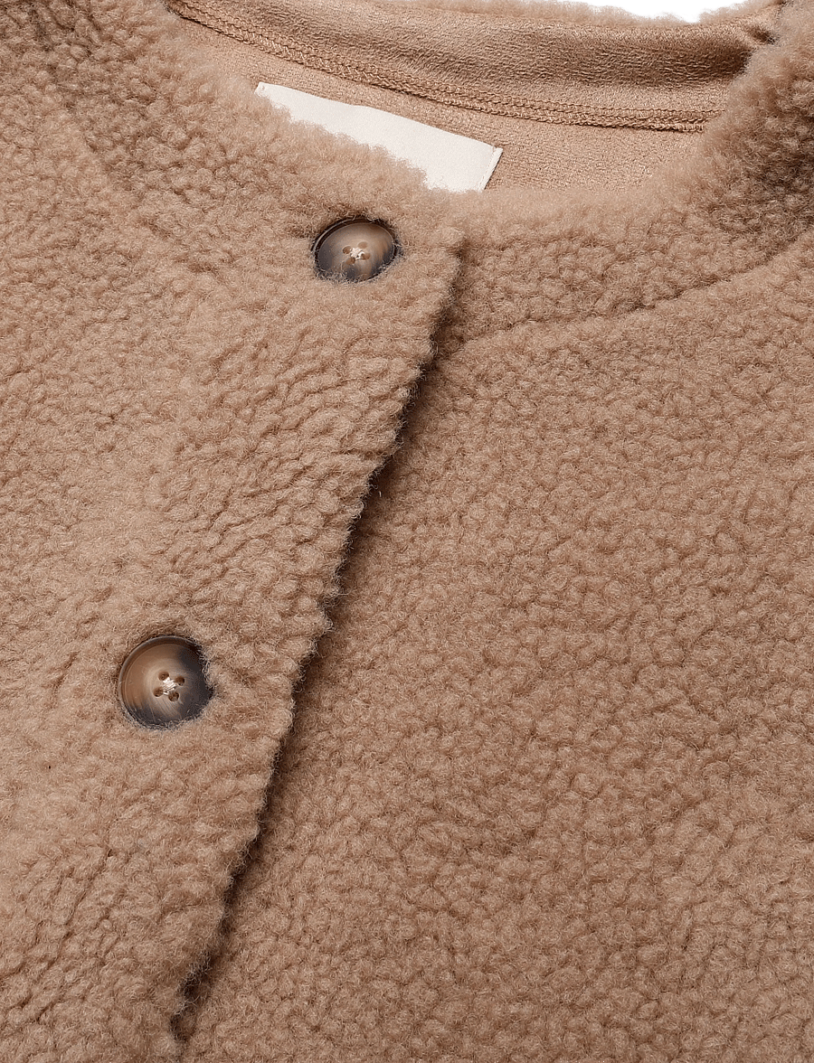FREE/QUENT - FQEDDY-WAISTCOAT - teddy-vestid - silver mink - 5