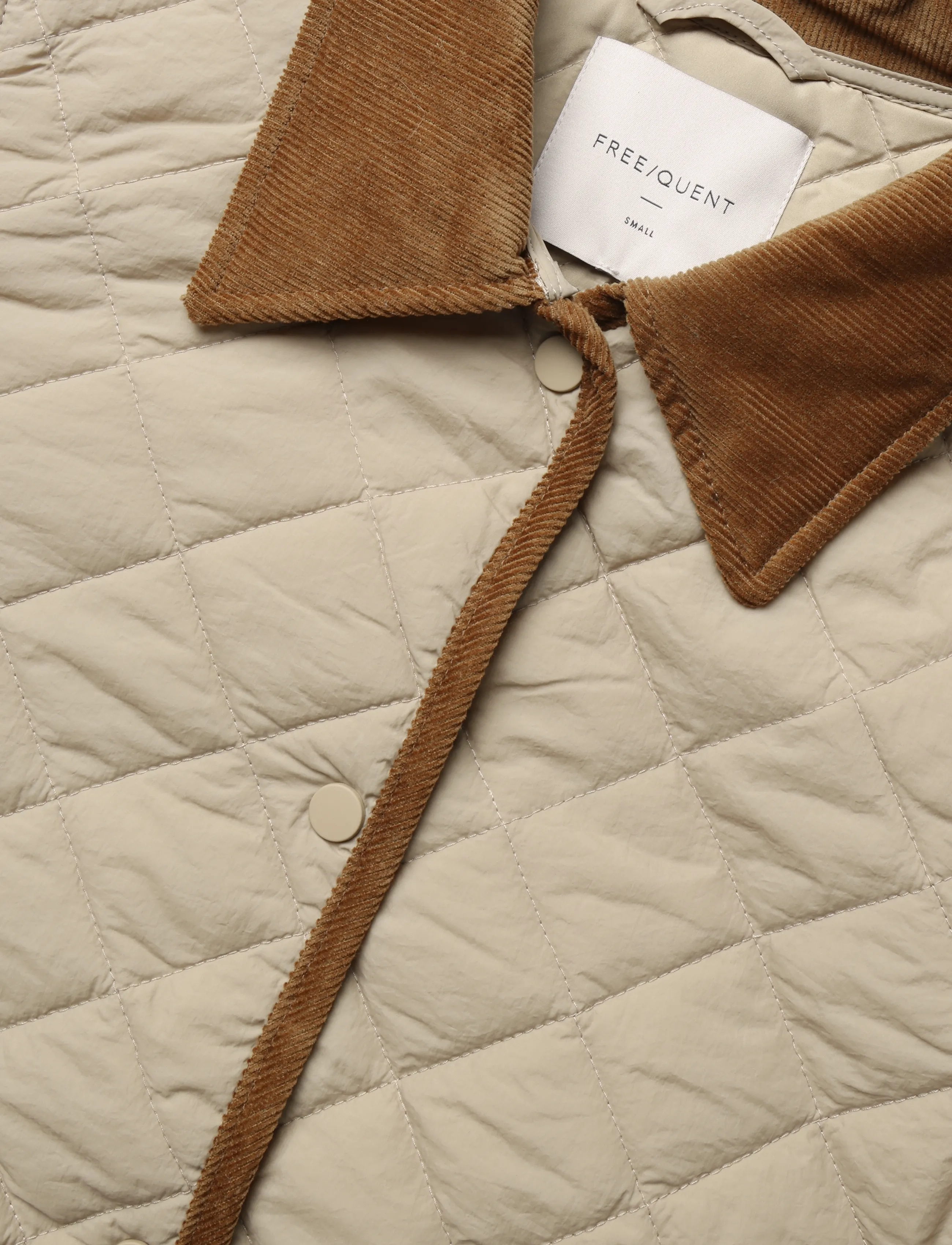 FREE/QUENT - FQDIANA-JACKET - quilted jackets - silver mink - 5