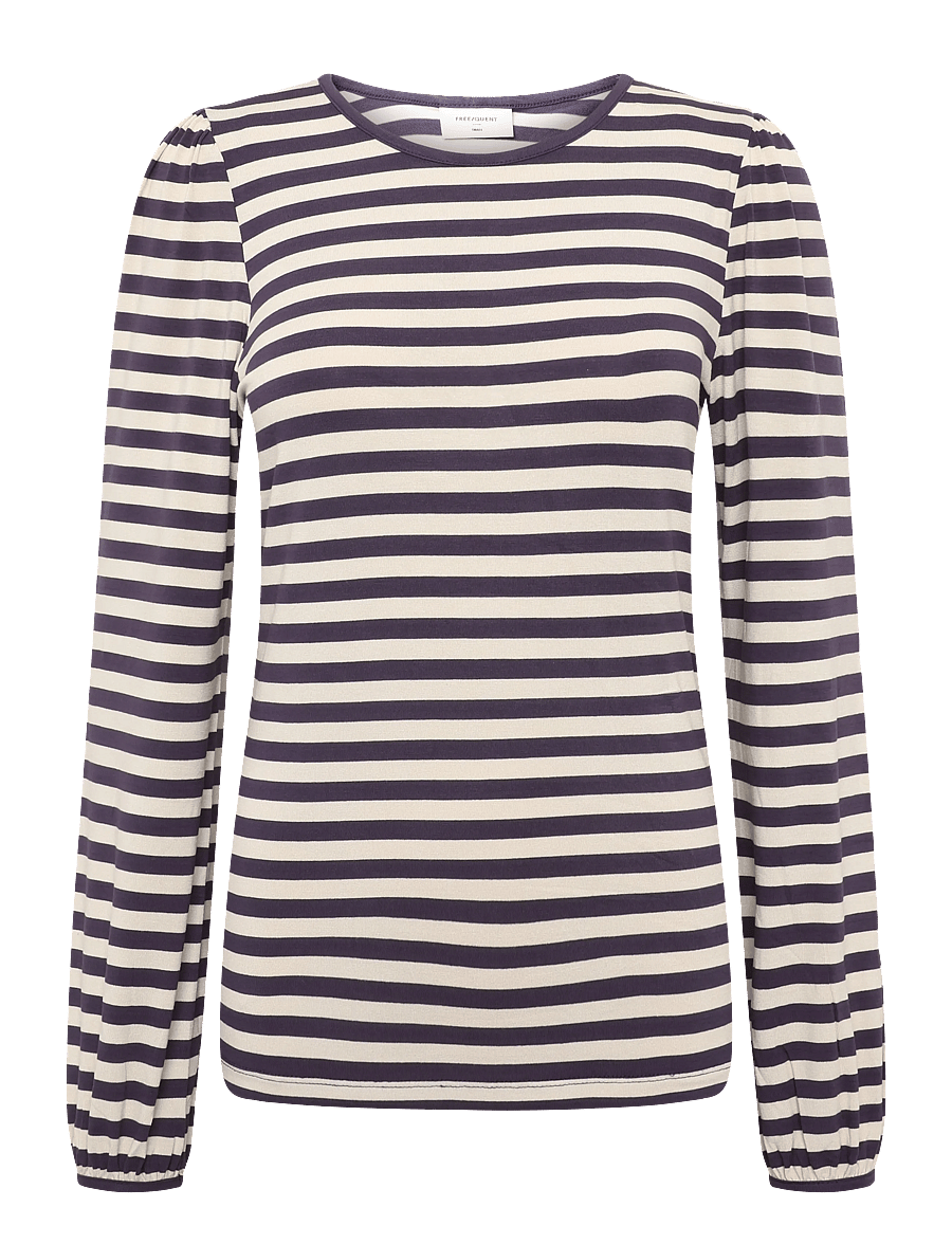 FREE/QUENT - FQLIANA-TEE - langärmlige tops - nightshade w. moonbeam - 0