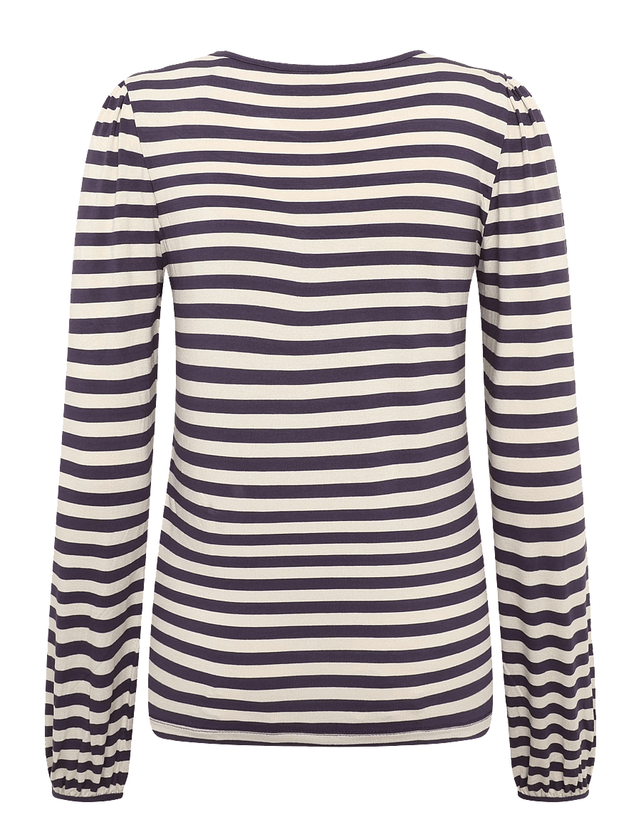 FREE/QUENT - FQLIANA-TEE - langärmlige tops - nightshade w. moonbeam - 1