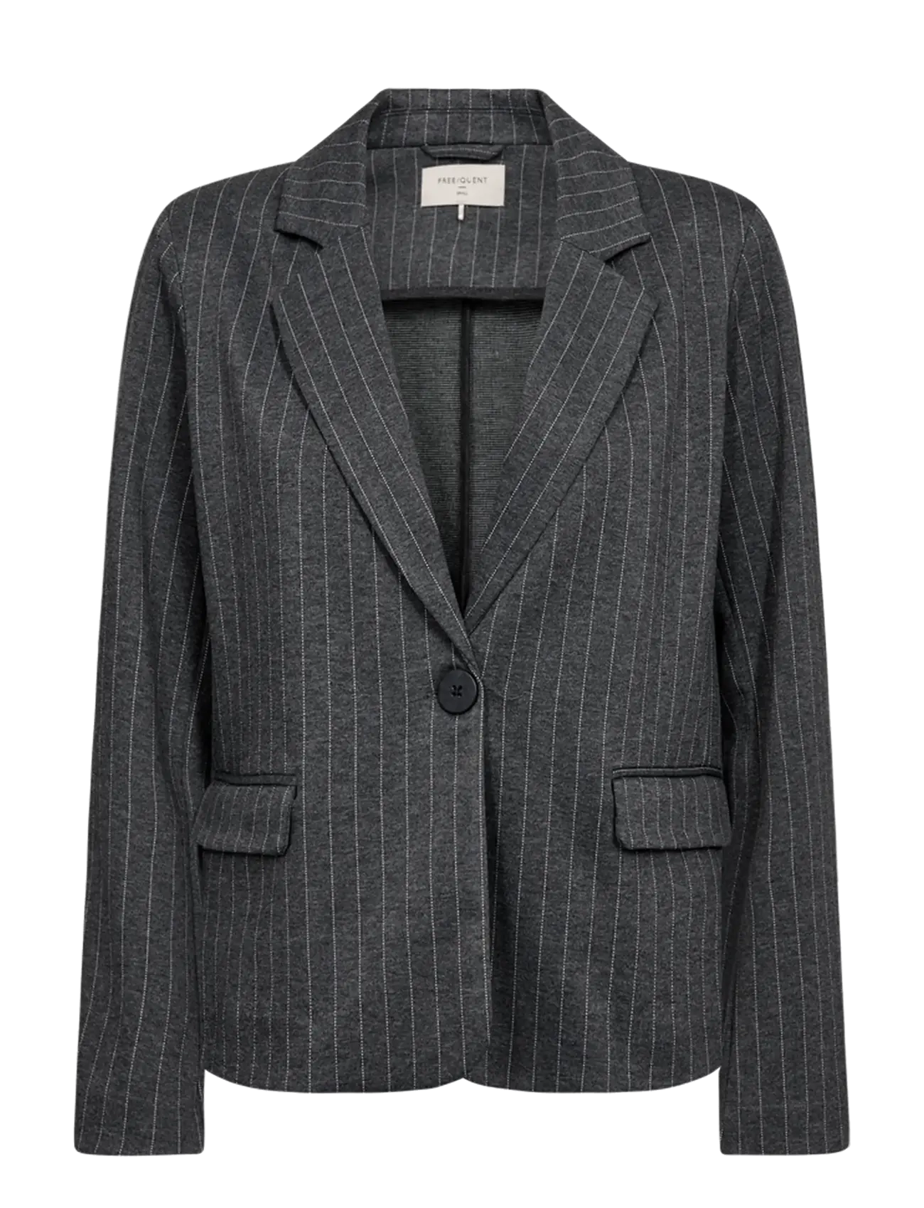 FREE/QUENT FQLANNI-JACKET - FREE|QUENT - DARK GREY MEL W STAR OFF-WHITE / grey