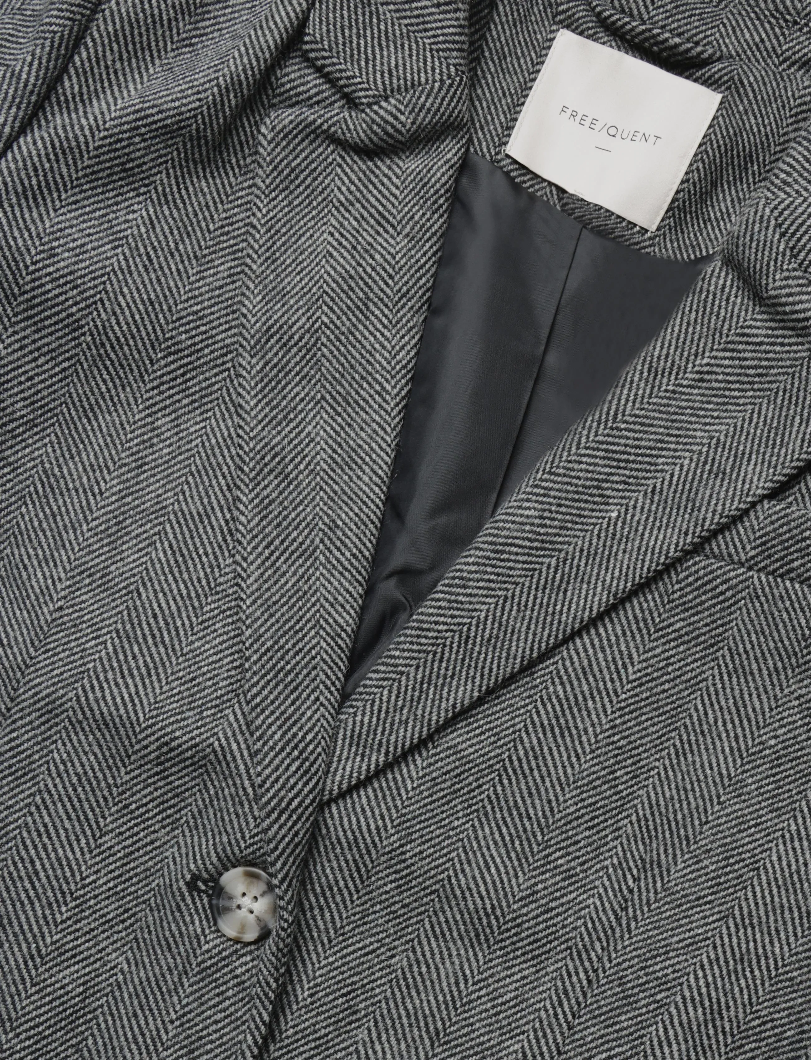 FREE/QUENT - FQZANGO-JACKET - festmode zu outlet-preisen - black w. medium grey mel. - 5