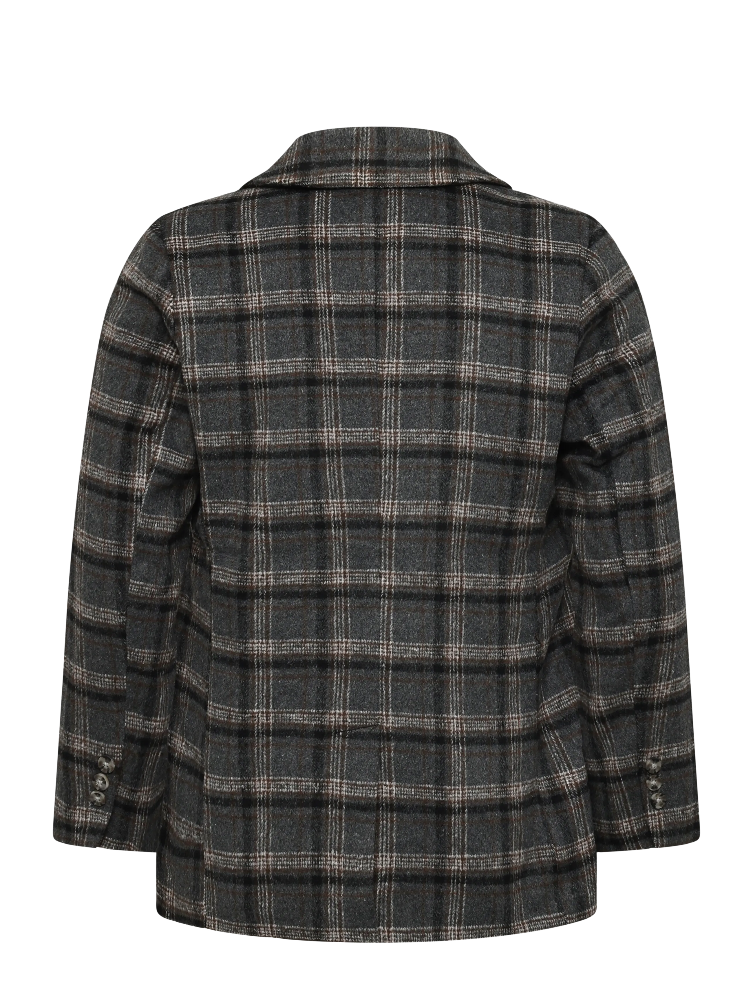 FREE/QUENT - FQZANGO-JACKET - enkeltradede blazere - medium grey mel. w. black - 2
