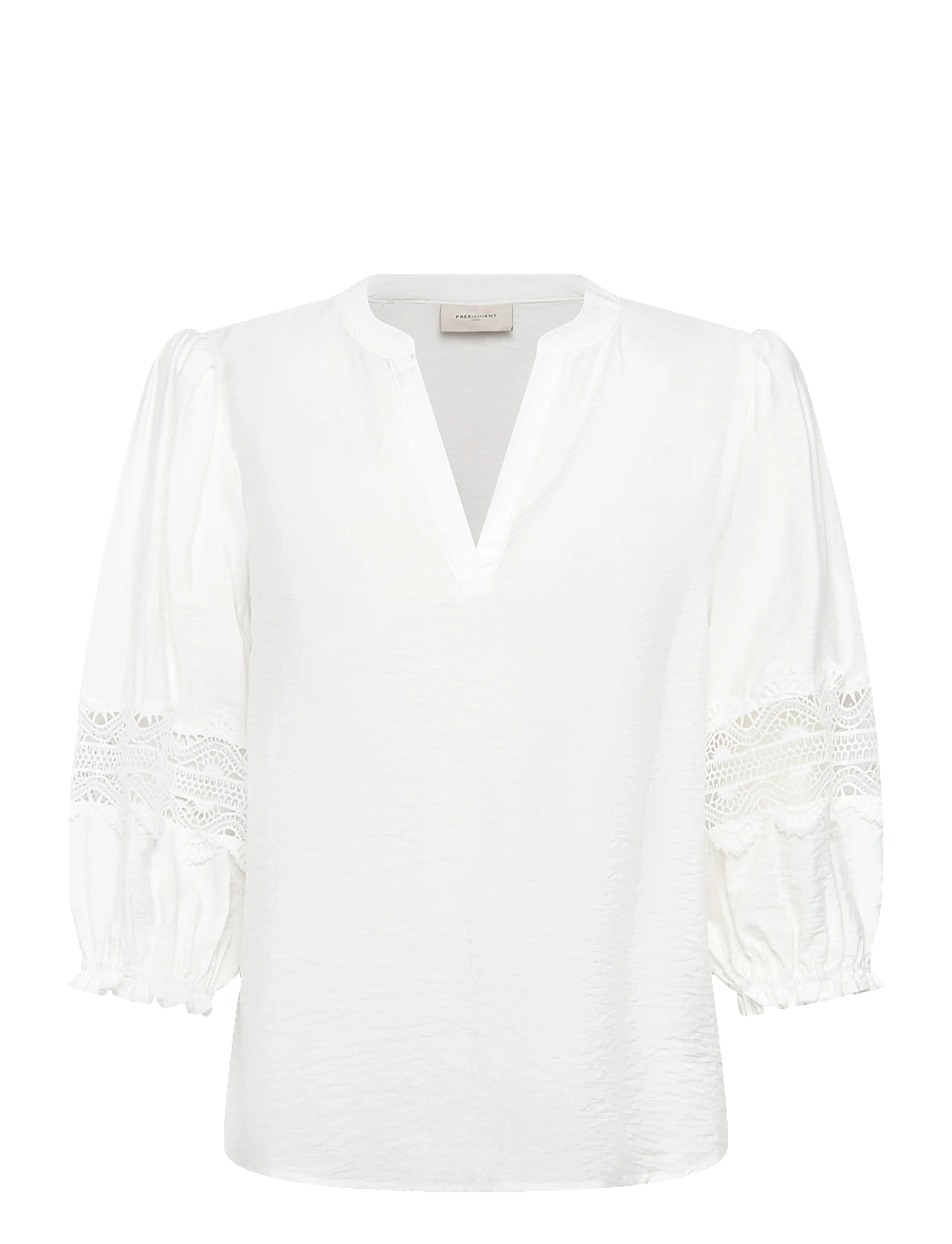 FREE/QUENT - FQBLAZE-BLOUSE - blouses à manches longues - star off-white - 1