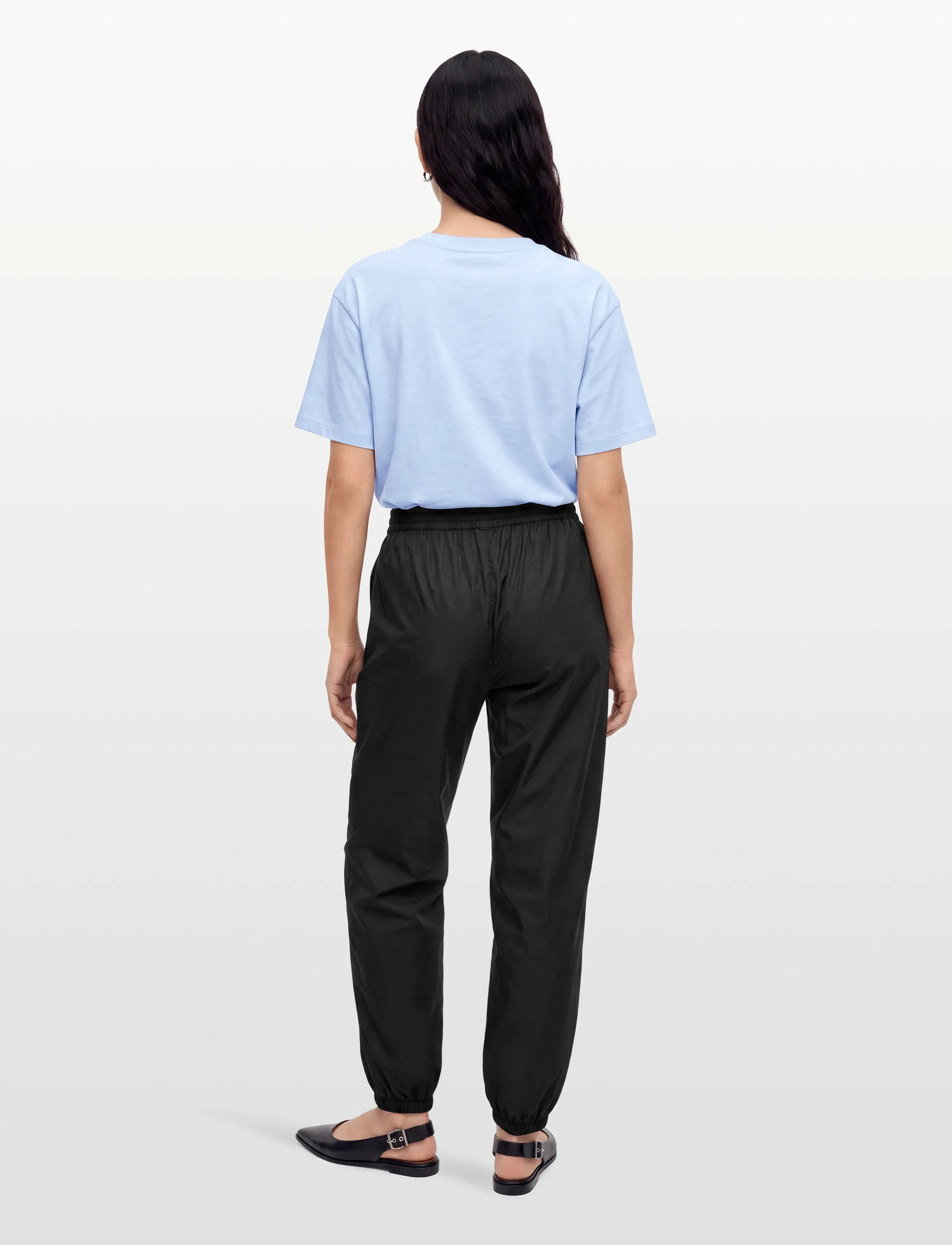 FREE/QUENT - FQBREEZE-PANTS - pantalon barrel - black - 4
