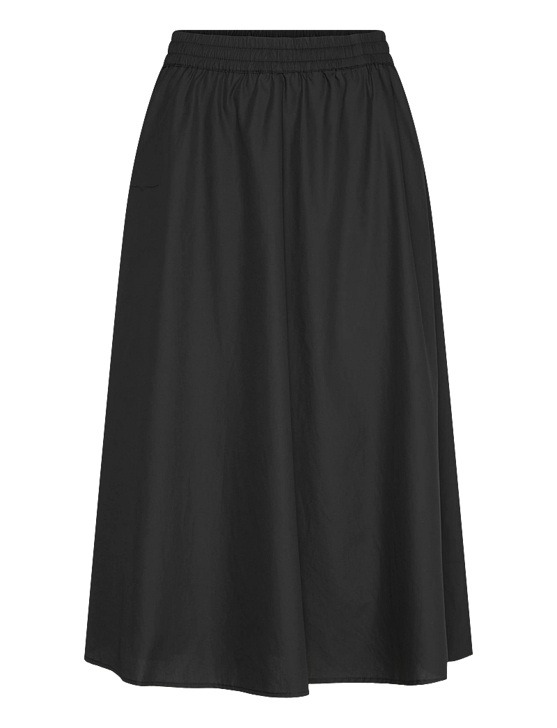 FREE/QUENT - FQBREEZE-SKIRT - midiseelikud - black - 0