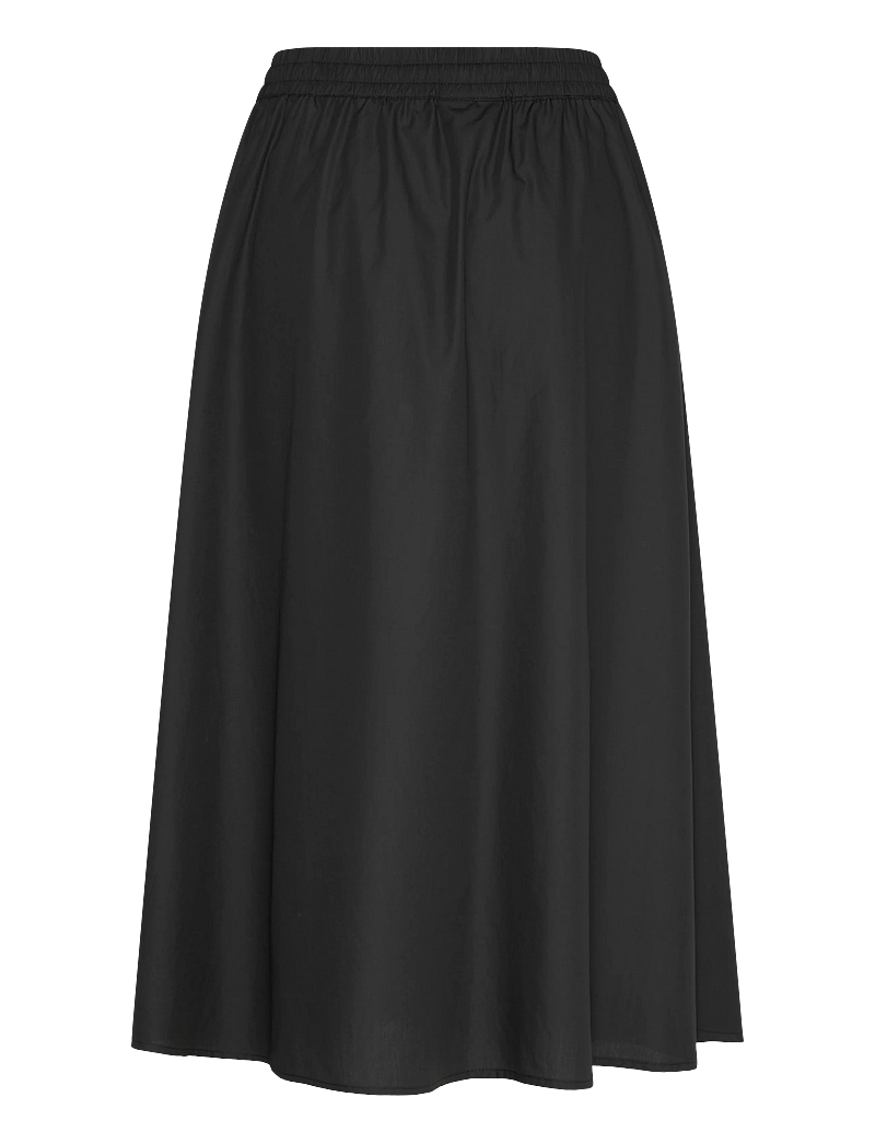 FREE/QUENT - FQBREEZE-SKIRT - midiseelikud - black - 1