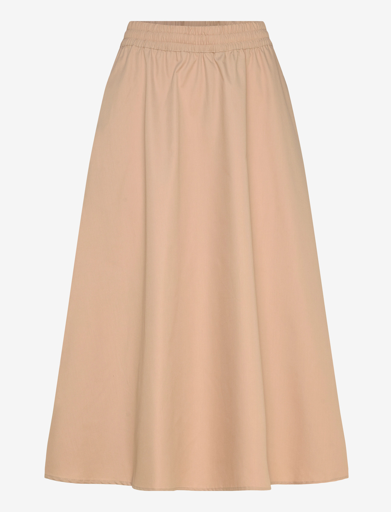 FREE/QUENT - FQBREEZE-SKIRT - midi nederdele - silver mink - 1
