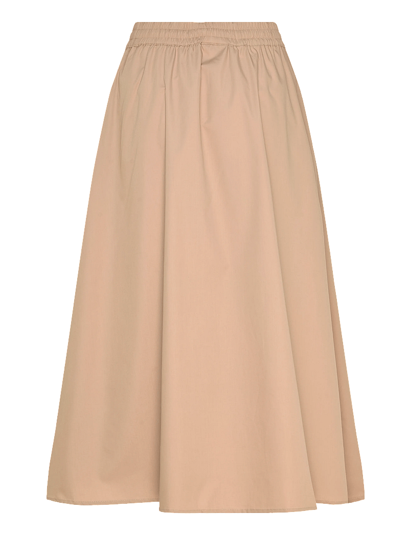 FREE/QUENT - FQBREEZE-SKIRT - midiseelikud - silver mink - 2