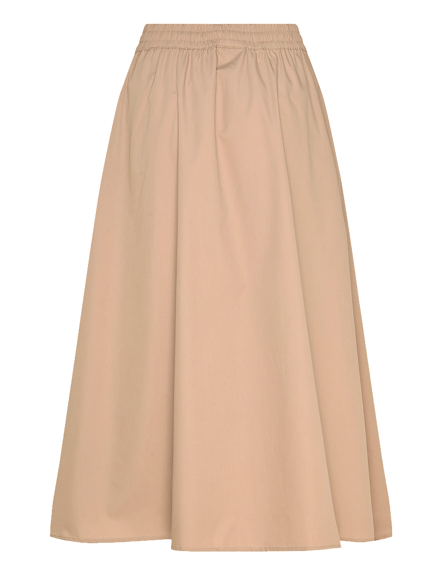 FREE/QUENT - FQBREEZE-SKIRT - midi-röcke - silver mink - 2