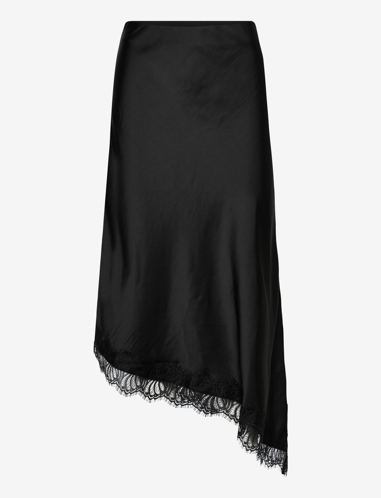 FREE/QUENT - FQDOVA-SKIRT - midi nederdele - black w. black - 0