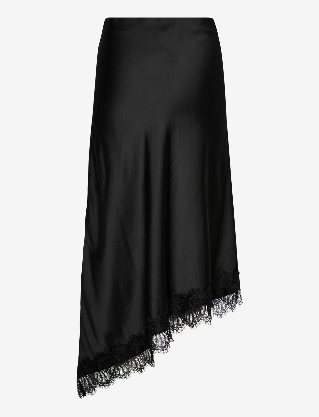 FREE/QUENT - FQDOVA-SKIRT - midi nederdele - black w. black - 1