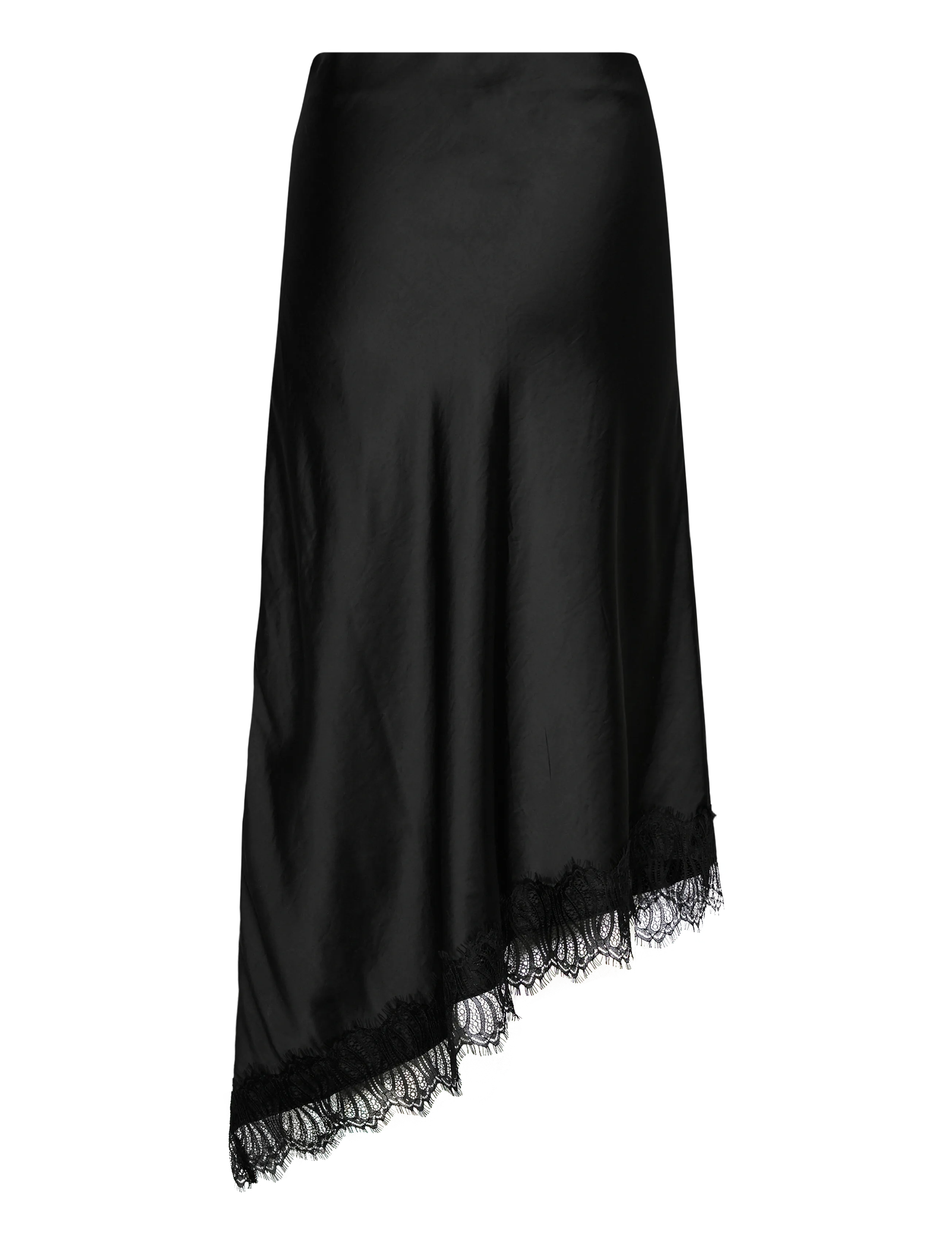 FREE/QUENT - FQDOVA-SKIRT - midi nederdele - black w. black - 1