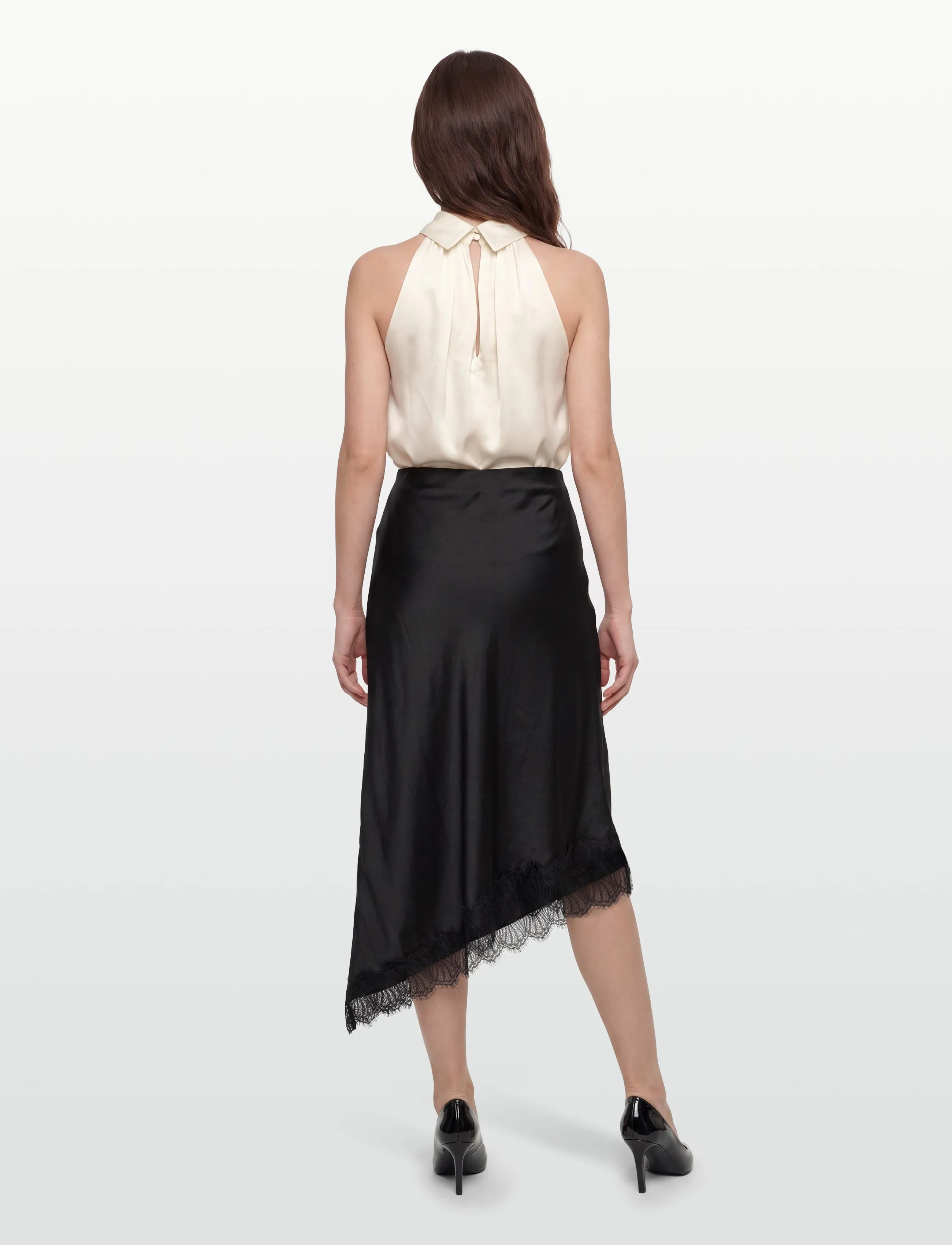 FREE/QUENT - FQDOVA-SKIRT - lowest prices - black w. black - 4