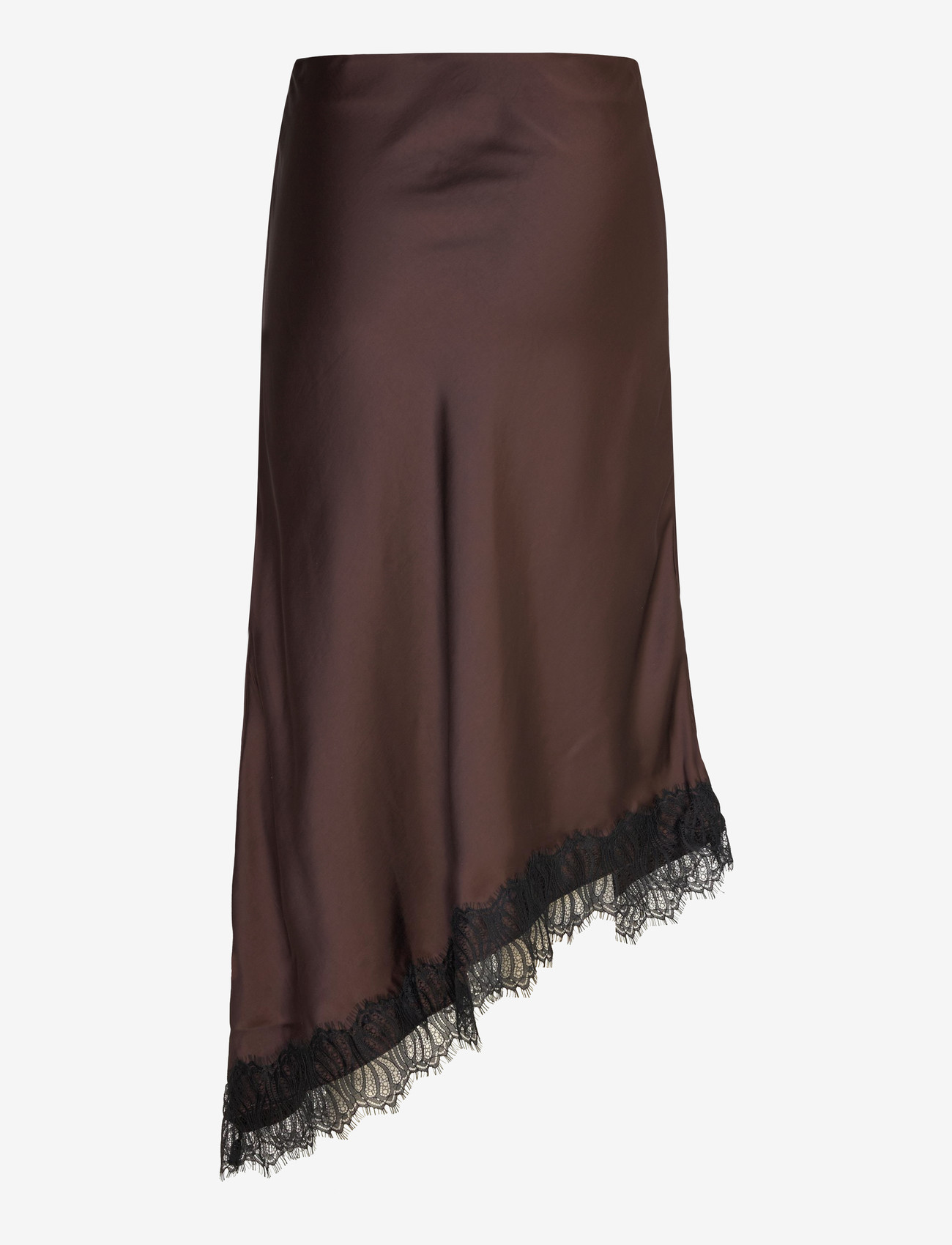 FREE/QUENT - FQDOVA-SKIRT - midi nederdele - coffee bean w. black - 2