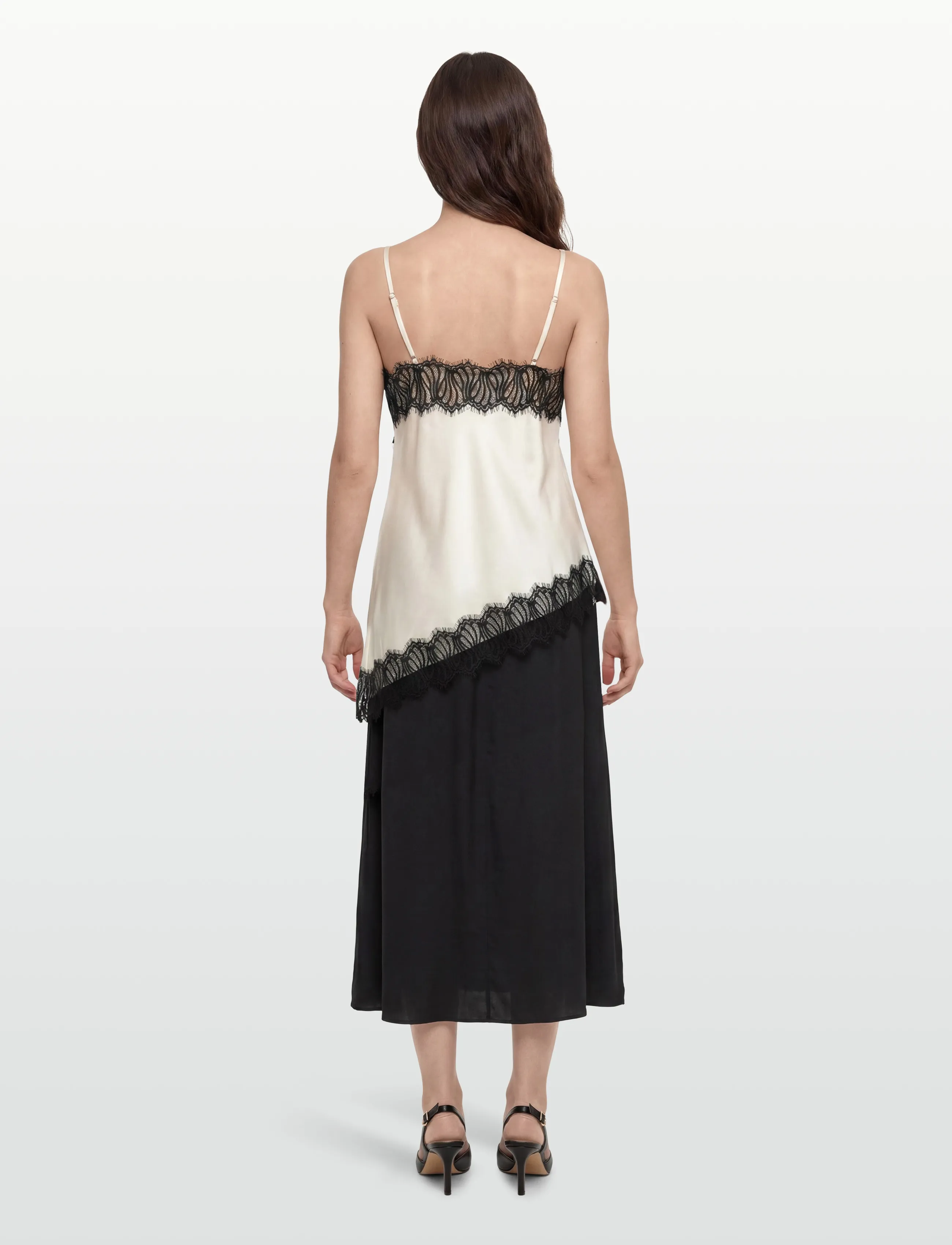 FREE/QUENT - FQDOVA-TOP - linnen - moonbeam w. black - 5