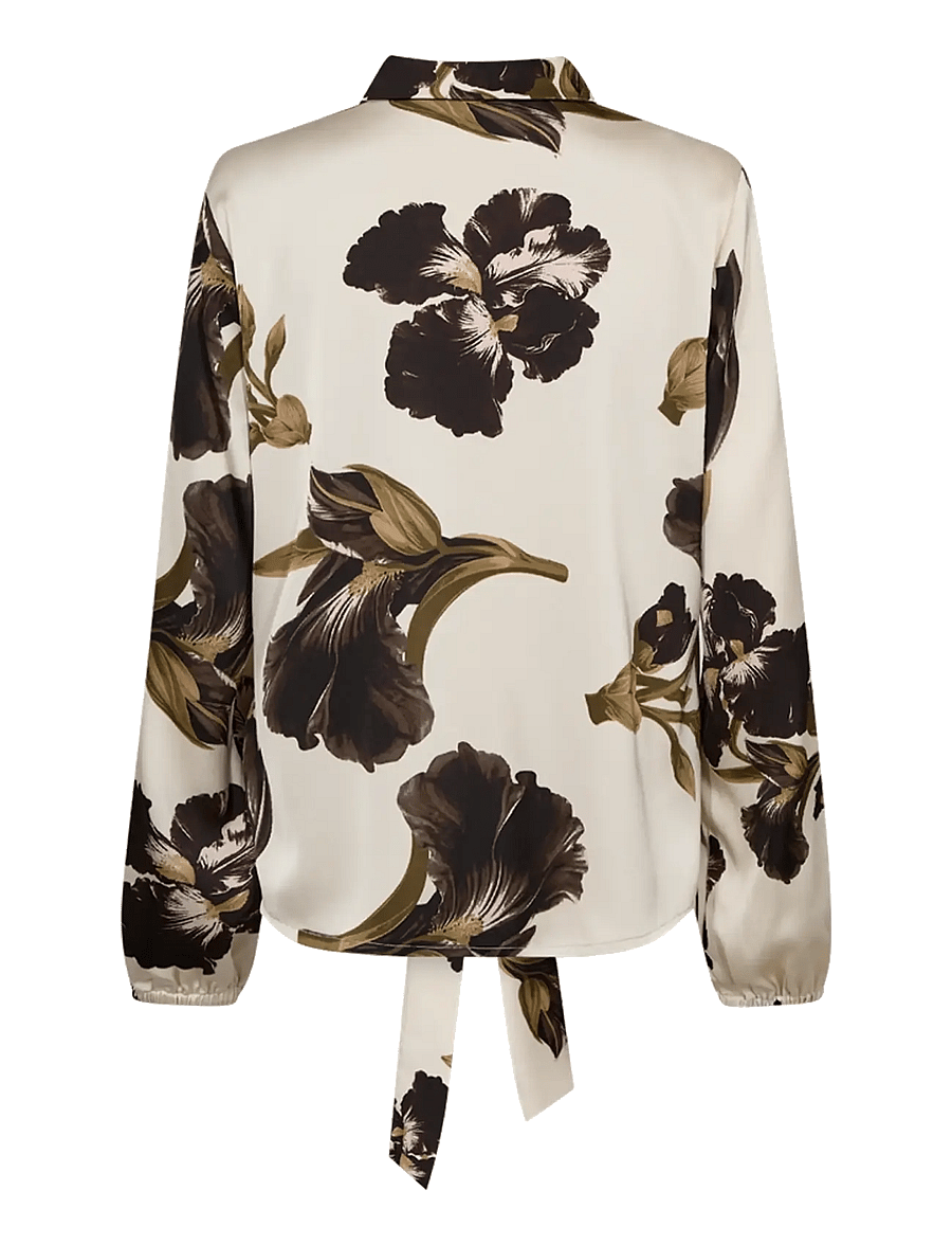 FREE/QUENT - FQZILA-BLOUSE - langærmede bluser - moonbeam w. mole - 1