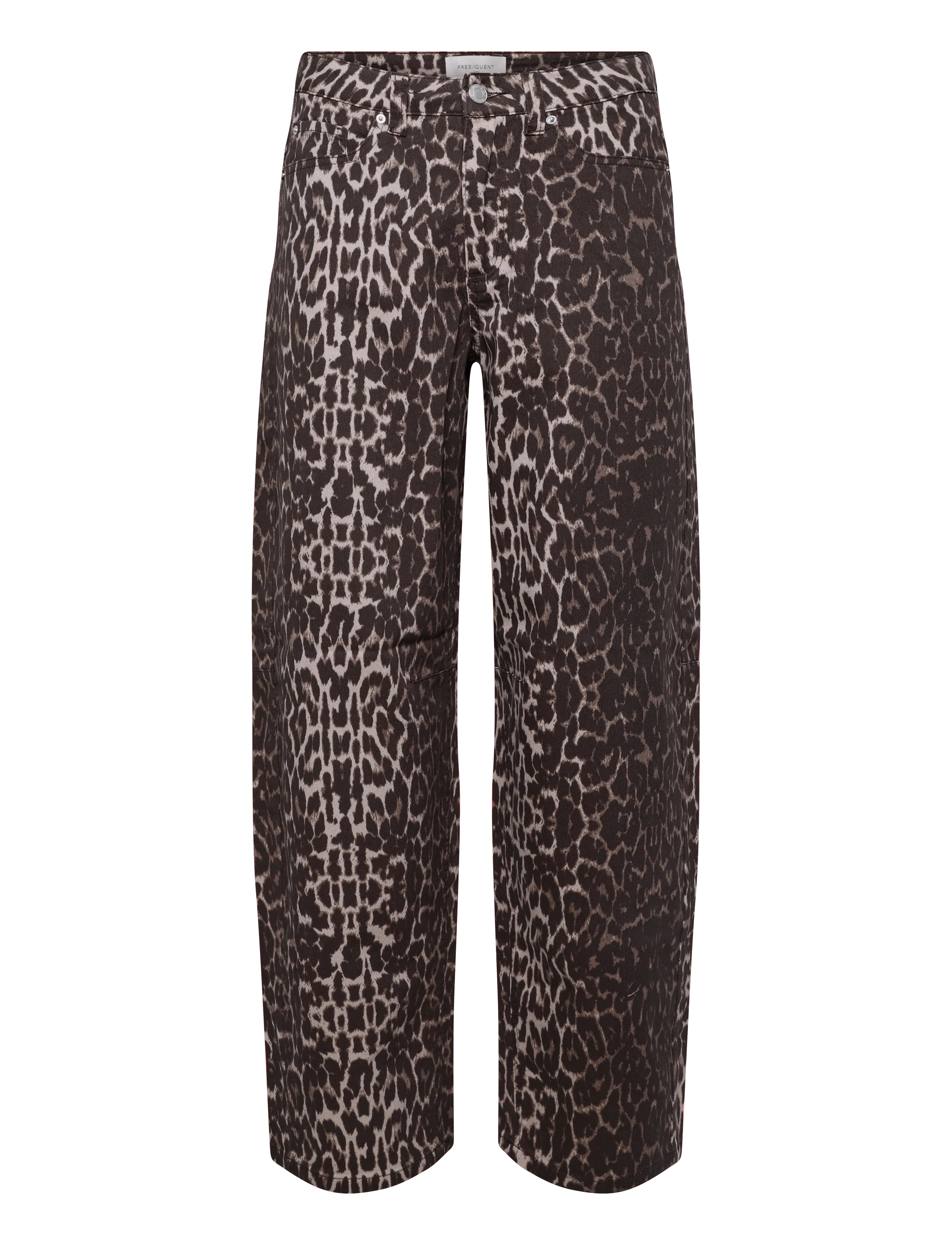 FREE/QUENT - FQRINNA-JEANS - barrel jeans - oyster gray w. granite gray - 1