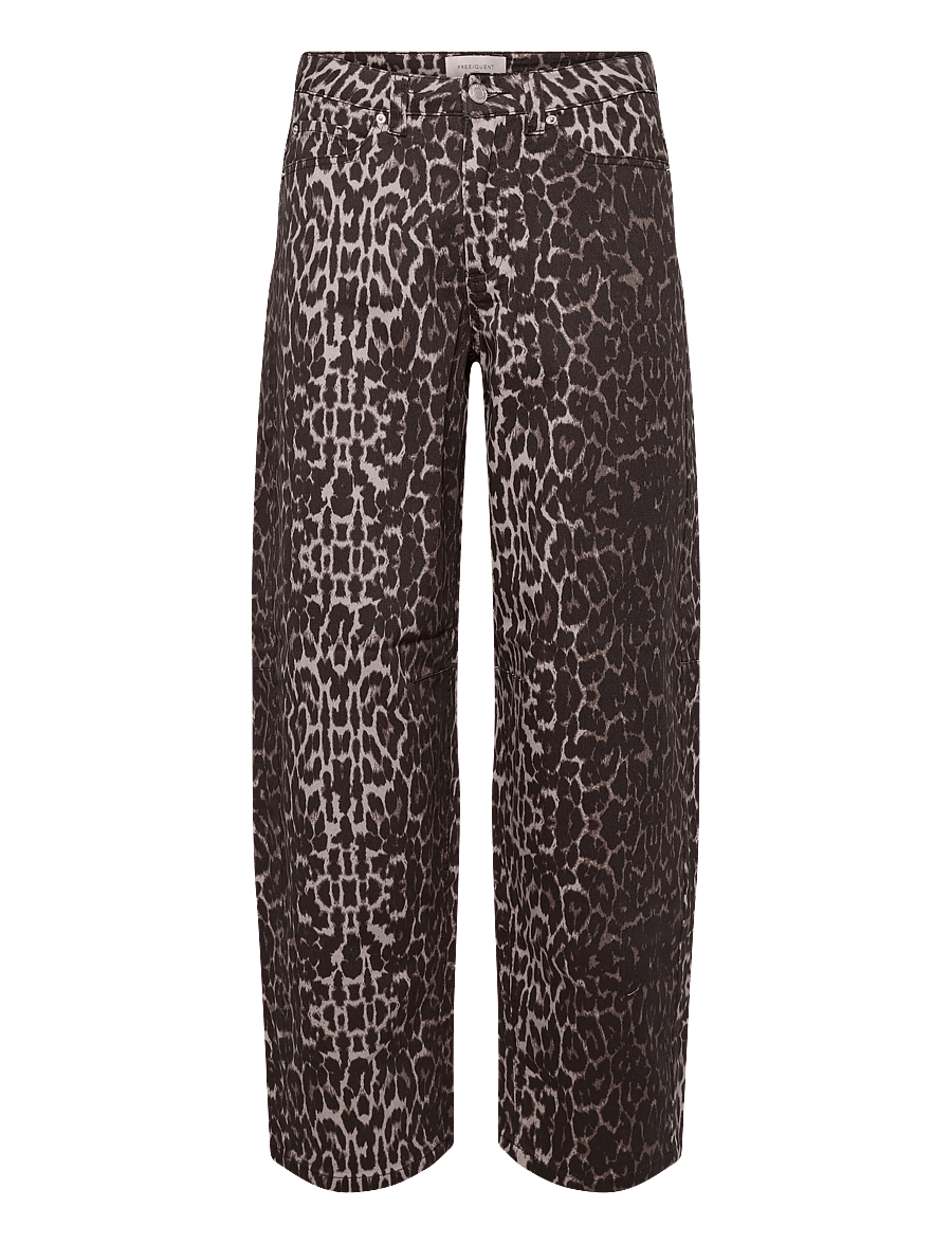 FREE/QUENT - FQRINNA-JEANS - barrel jeans - oyster gray w. granite gray - 1