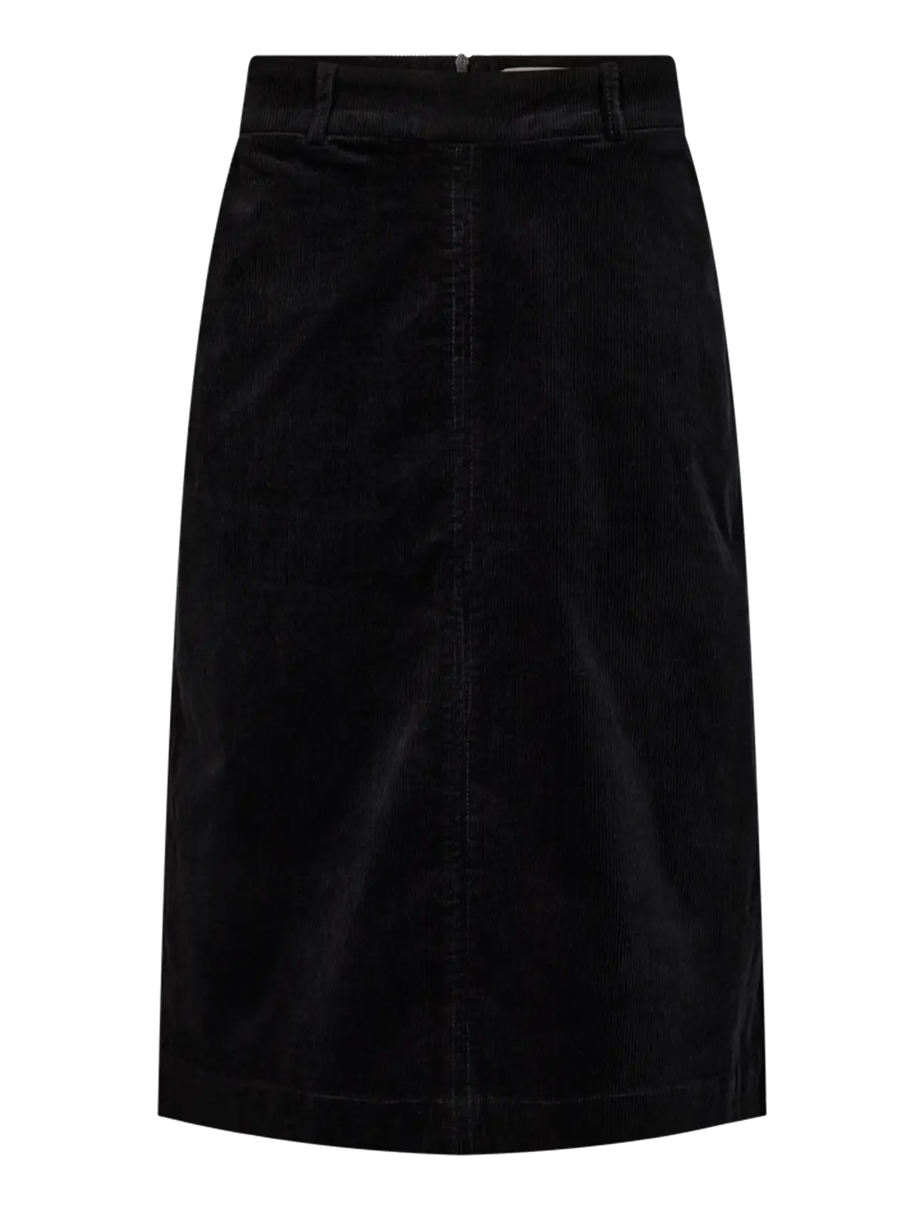 FREE/QUENT FQCORDY-SKIRT - Midi-Röcke - BLACK / black