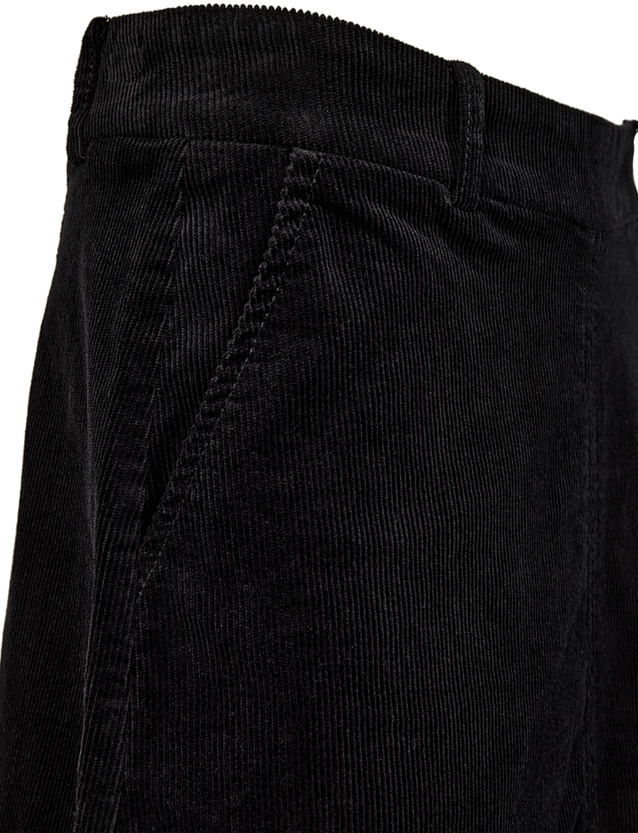 FREE/QUENT - FQCORDY-SKIRT - midi-röcke - black - 2