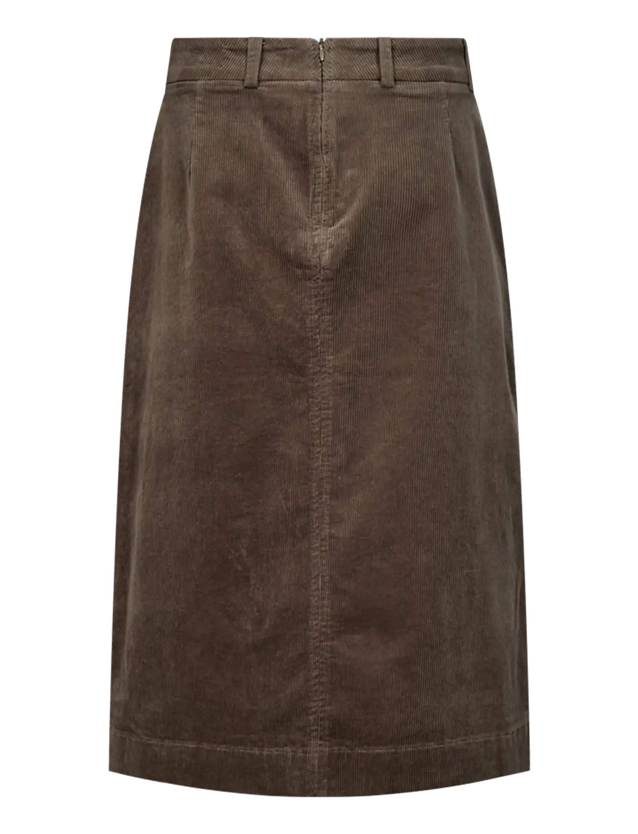 FREE/QUENT - FQCORDY-SKIRT - midi skirts - morel - 2