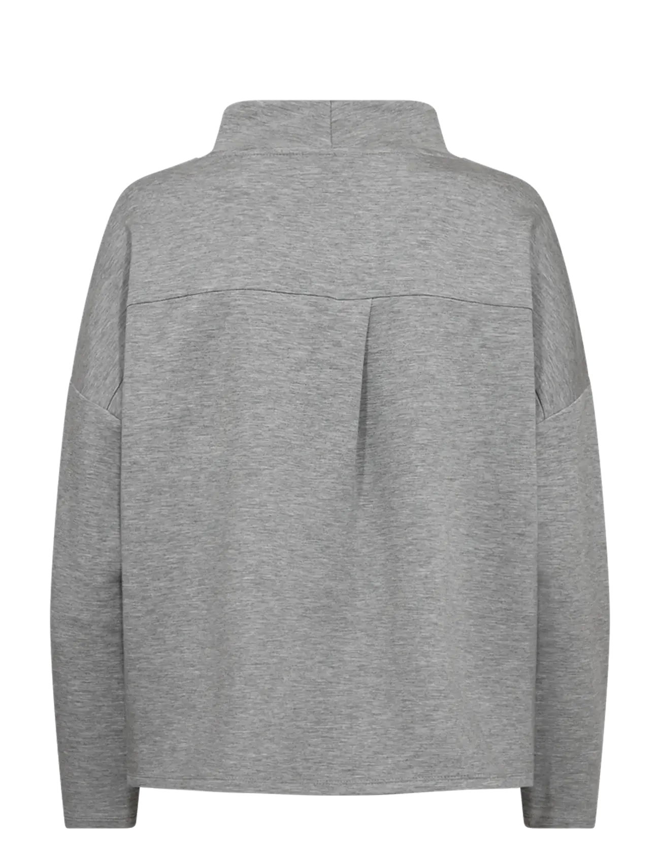 FREE/QUENT - FQBRODY-TEE - sweatshirts - medium grey mlg. - 2