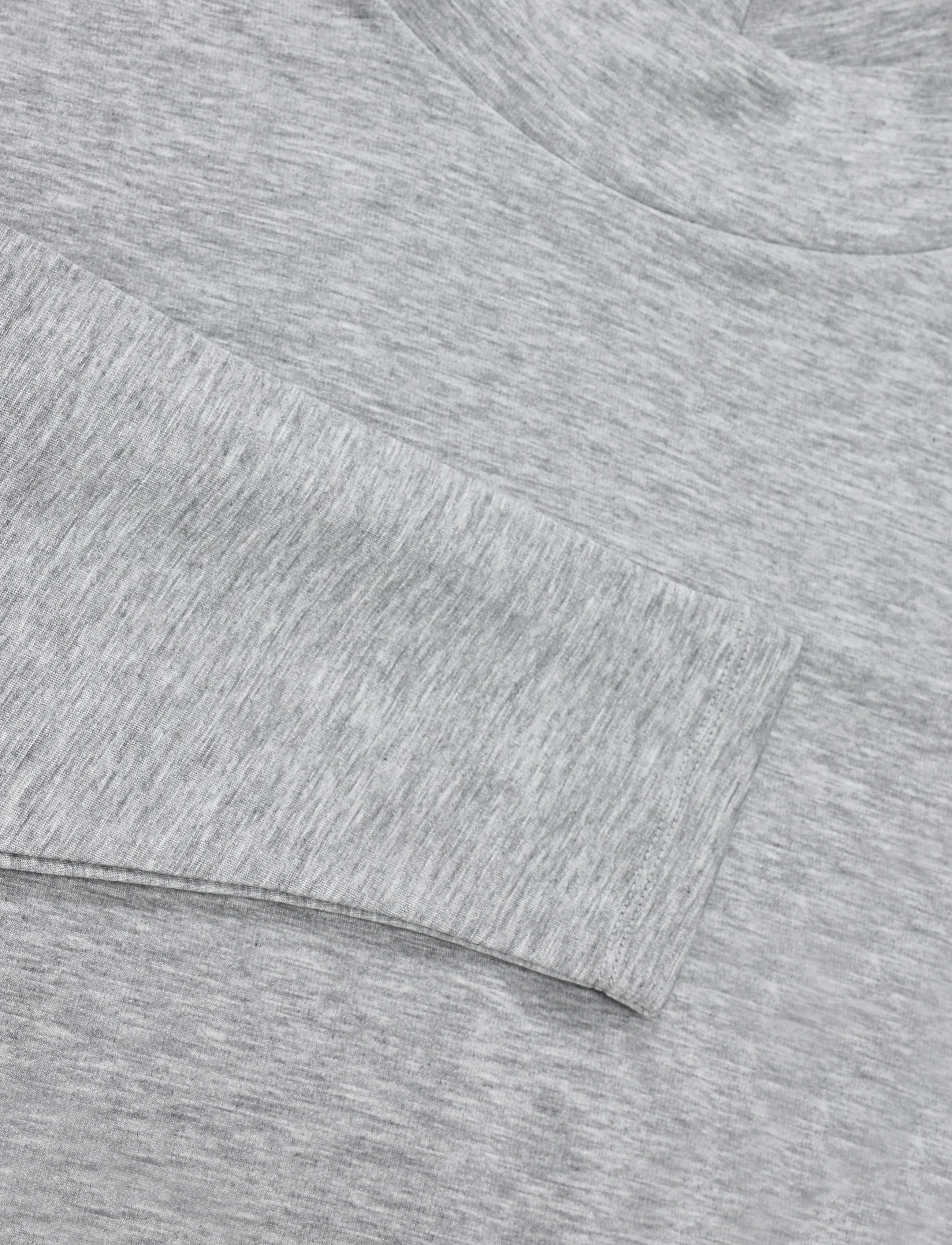 FREE/QUENT - FQBRODY-TEE - sweatshirts - medium grey mlg. - 4
