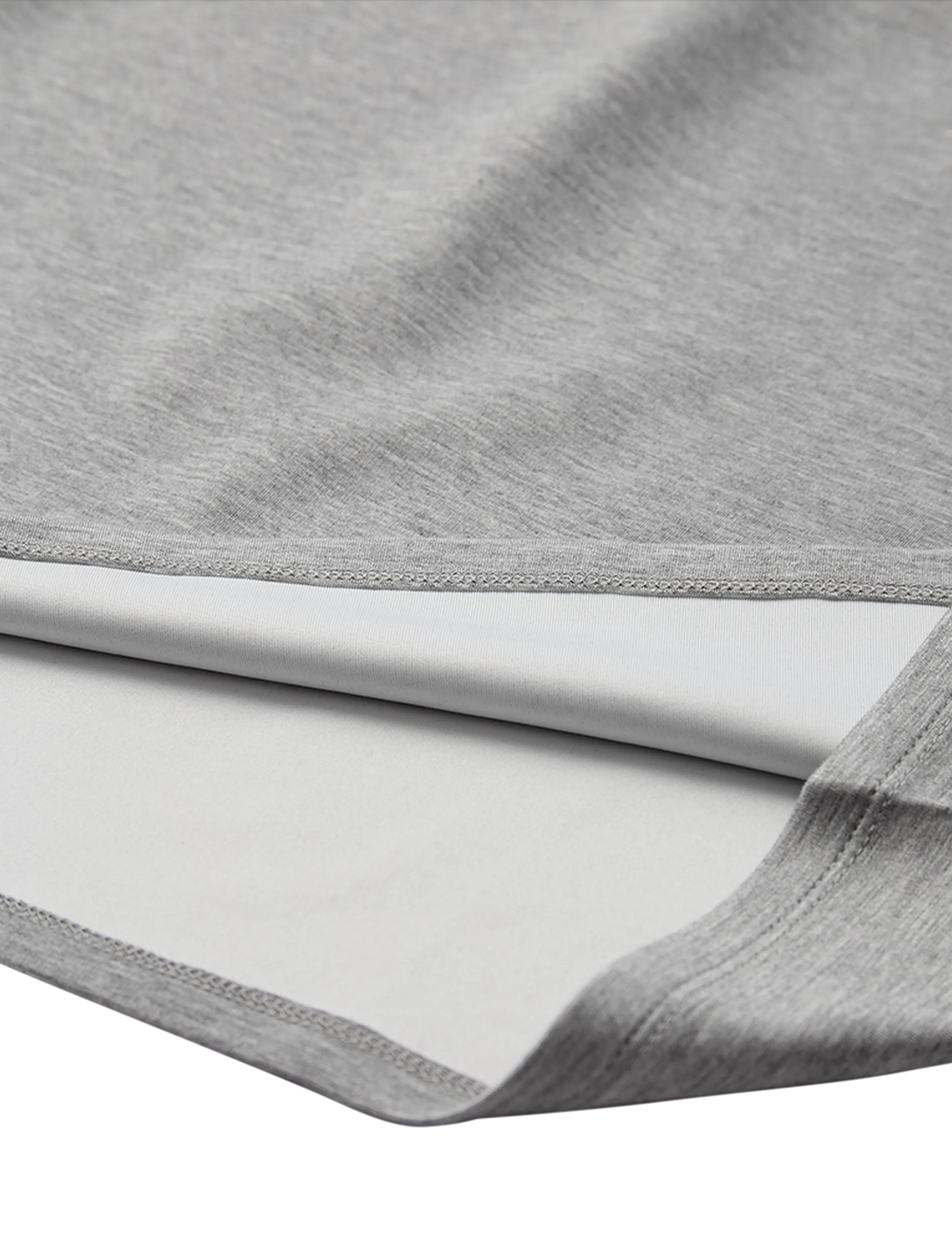 FREE/QUENT - FQBRODY-TEE - sweatshirts - medium grey mlg. - 4