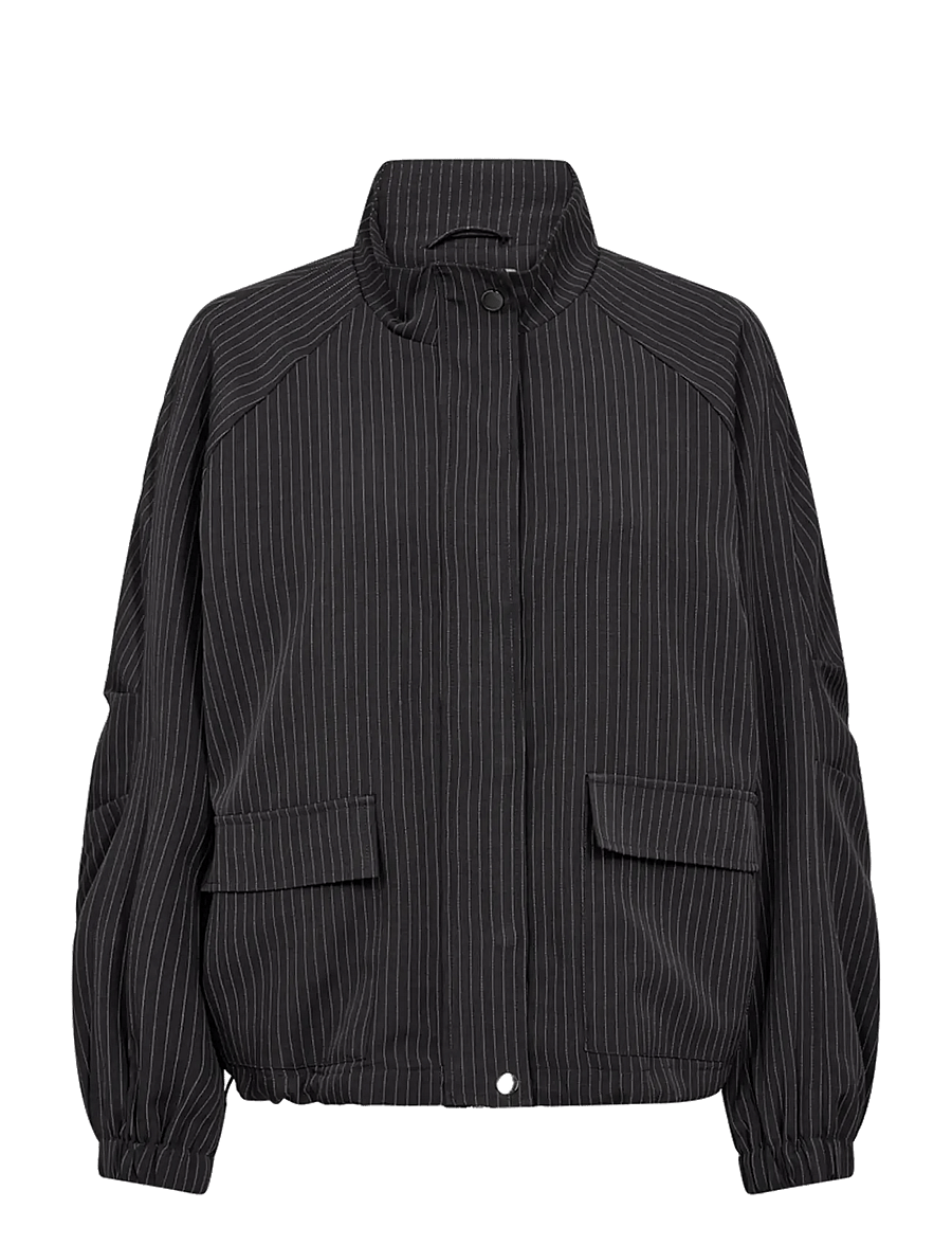 FREE/QUENT - FQMALI-JACKET - light jackets - dark grey mel w star off-white - 1