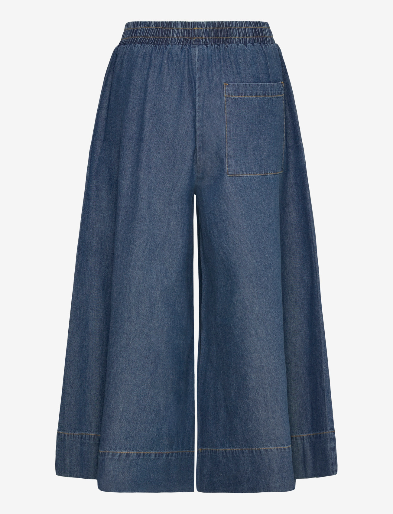 FREE/QUENT - FQLISEA-PANTS - culottes - medium blue denim - 2