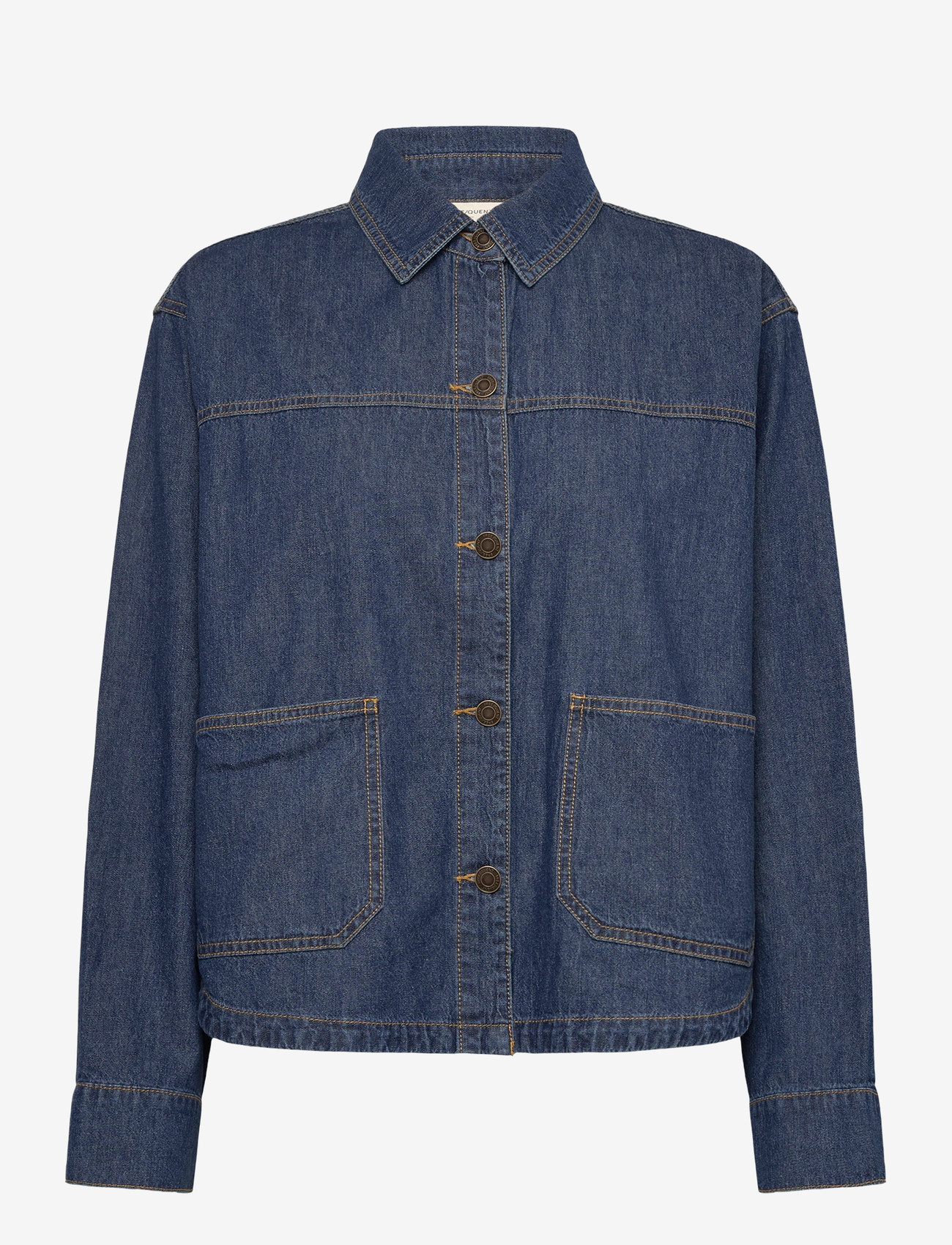 FREE/QUENT - FQLISEA-JACKET - overtøj - medium blue denim - 1